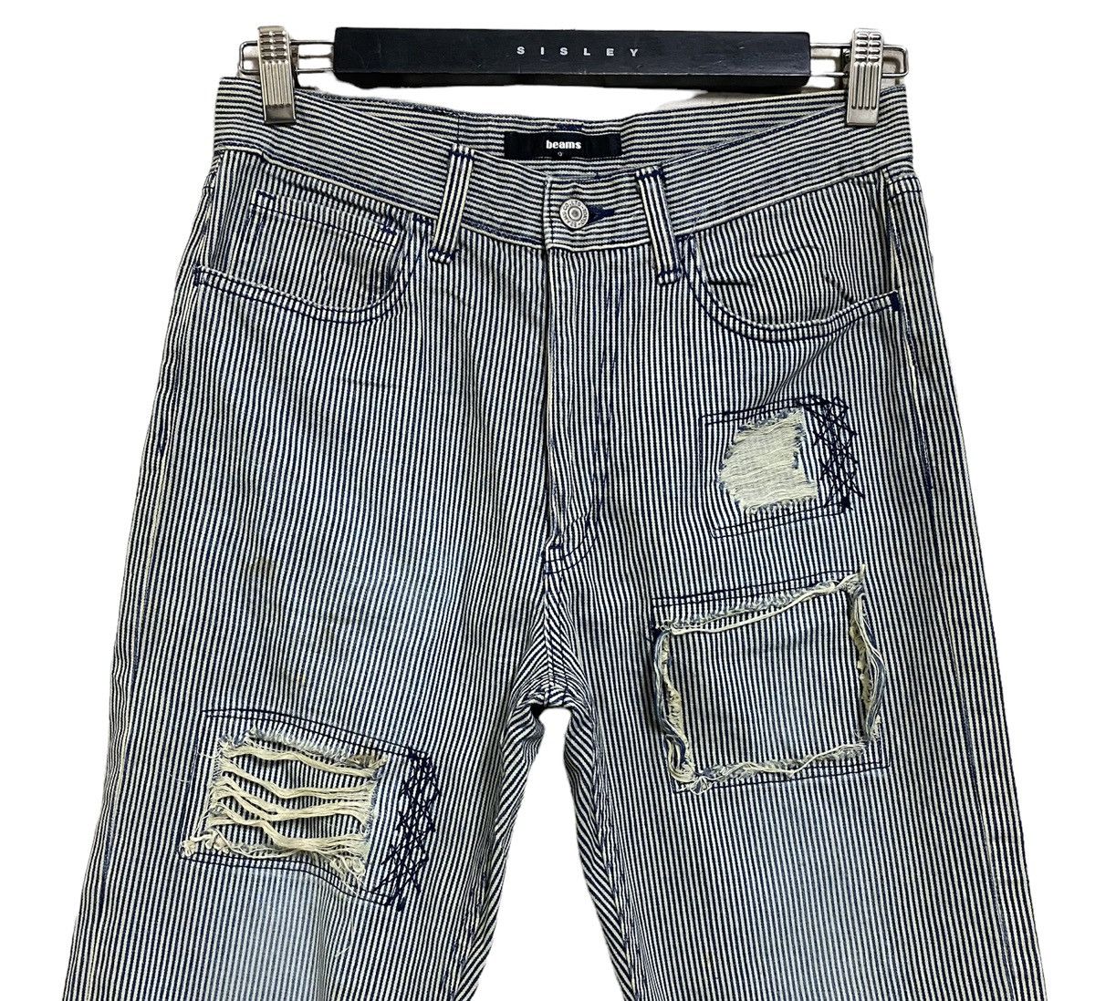 Beams Plus Beams Hickory Pants Patchwork SunFaded Size US 29 - 1 Thumbnail
