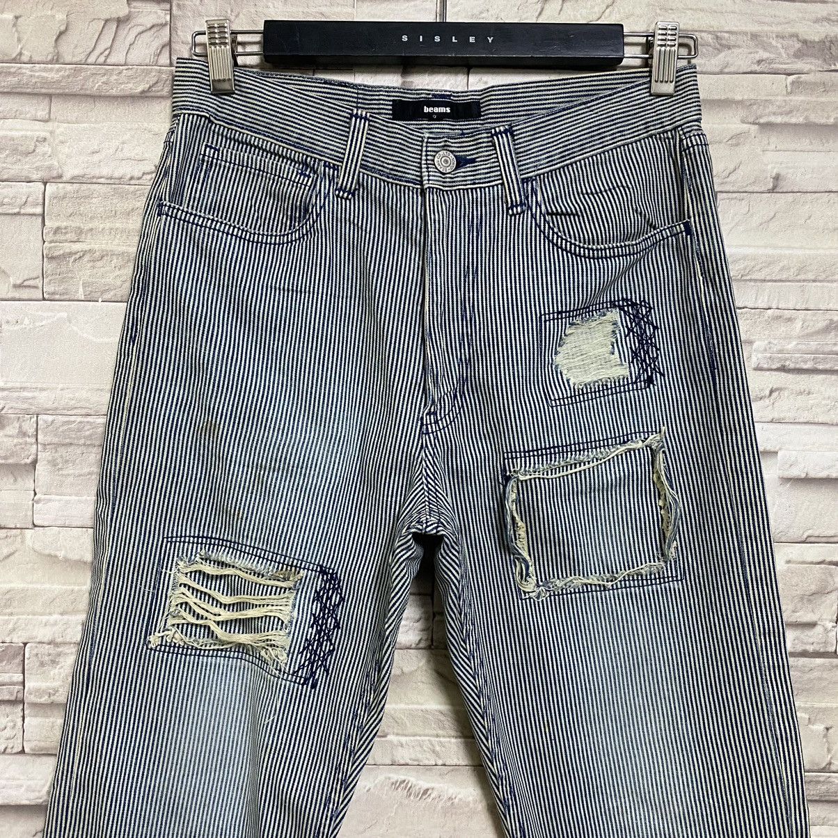 Beams Plus Beams Hickory Pants Patchwork SunFaded Size US 29 - 5 Thumbnail