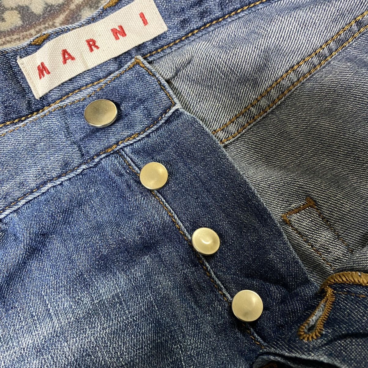 Marni Marni Denim Jeans Cropped Size US 30 / EU 46 - 15 Thumbnail