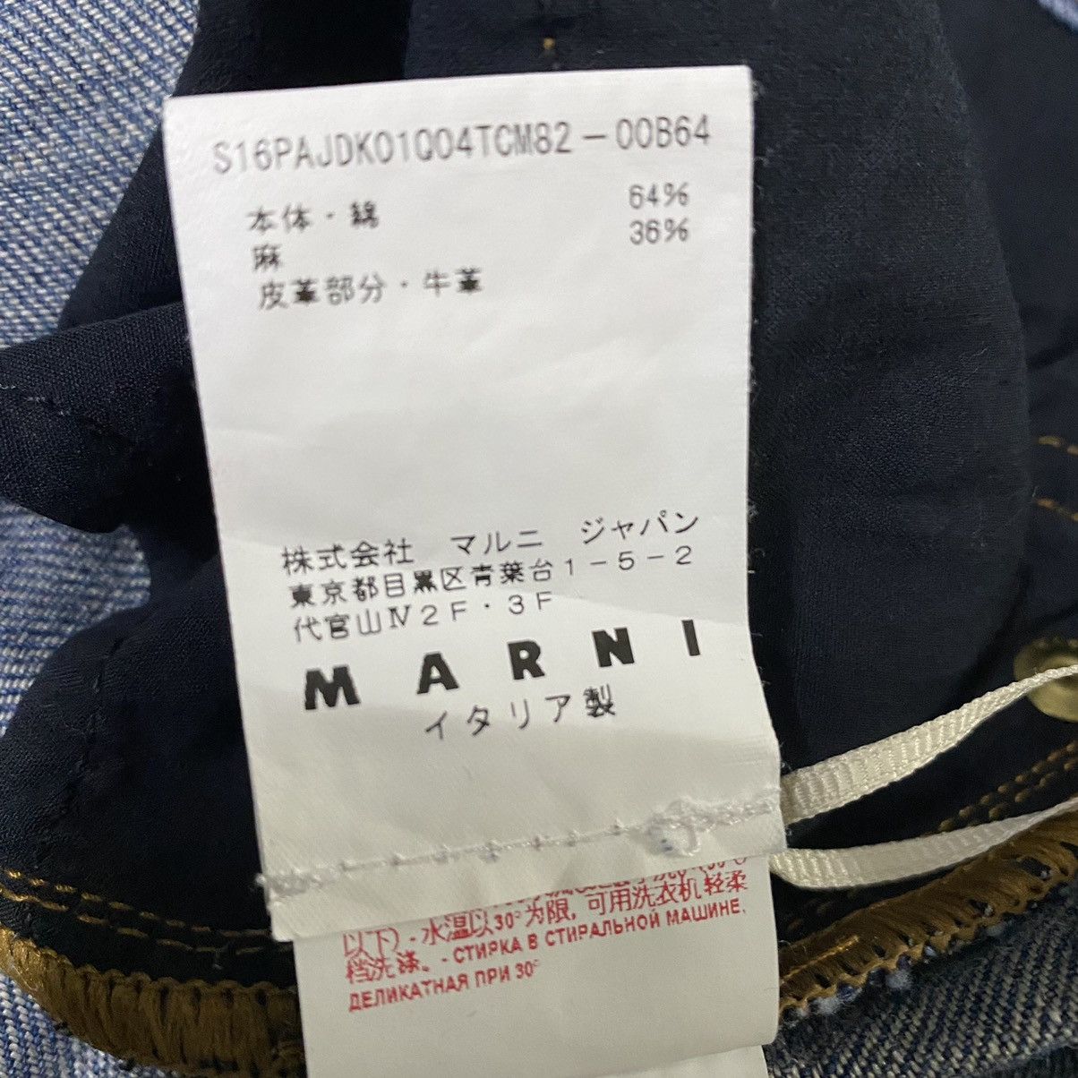 Marni Marni Denim Jeans Cropped Size US 30 / EU 46 - 19 Thumbnail