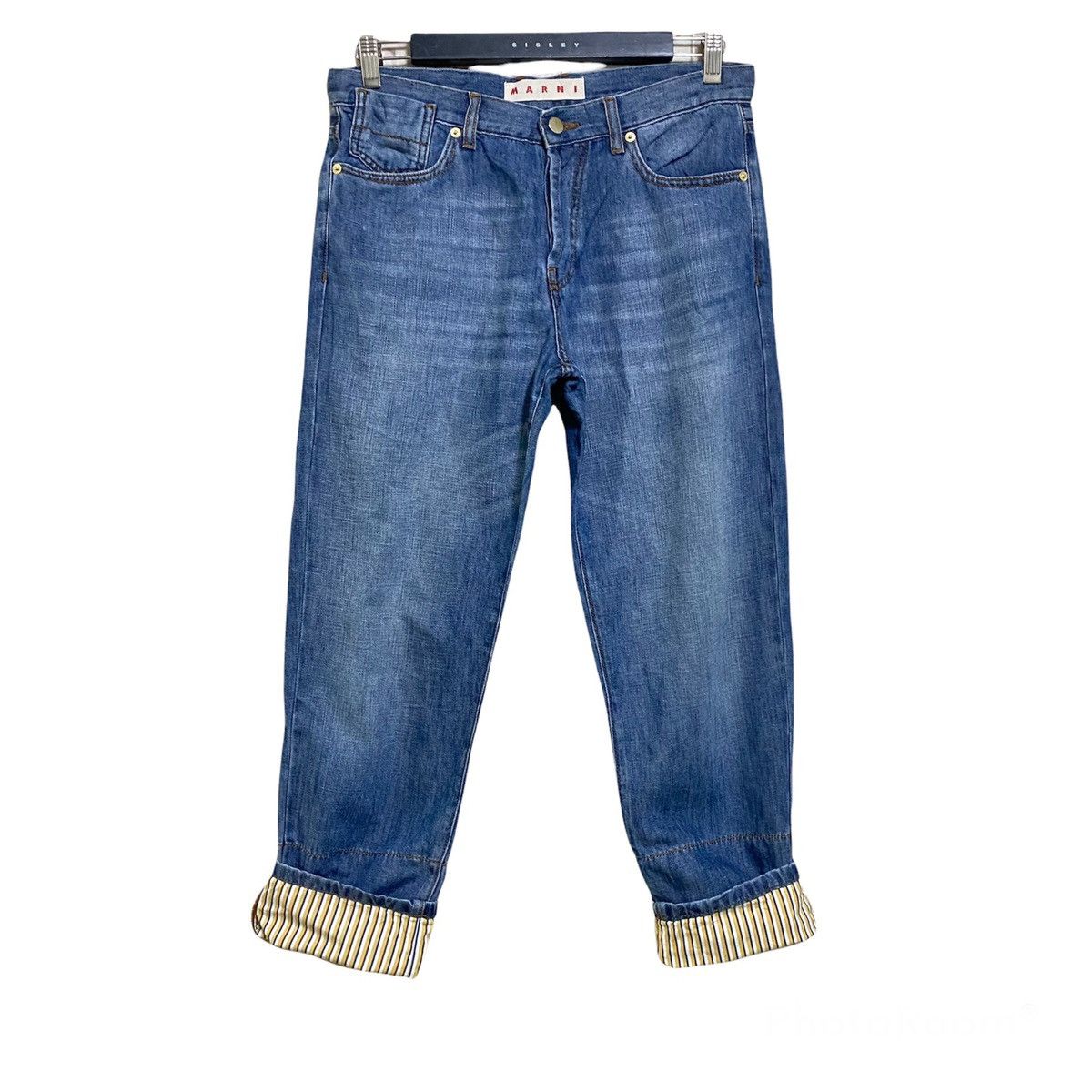 Marni Marni Denim Jeans Cropped Size US 30 / EU 46 - 2 Thumbnail