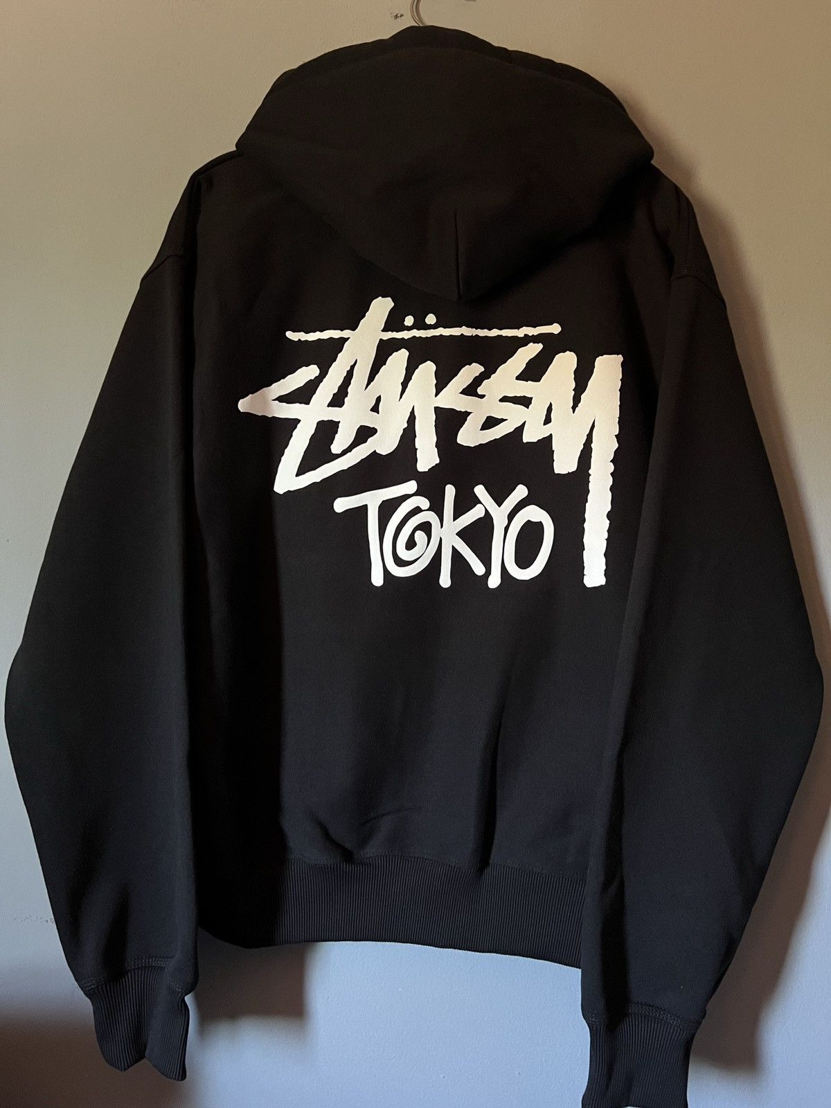 Stussy Black Stussy Tokyo Zip Up Hoodie Size US L / EU 52-54 / 3 - 1 Preview