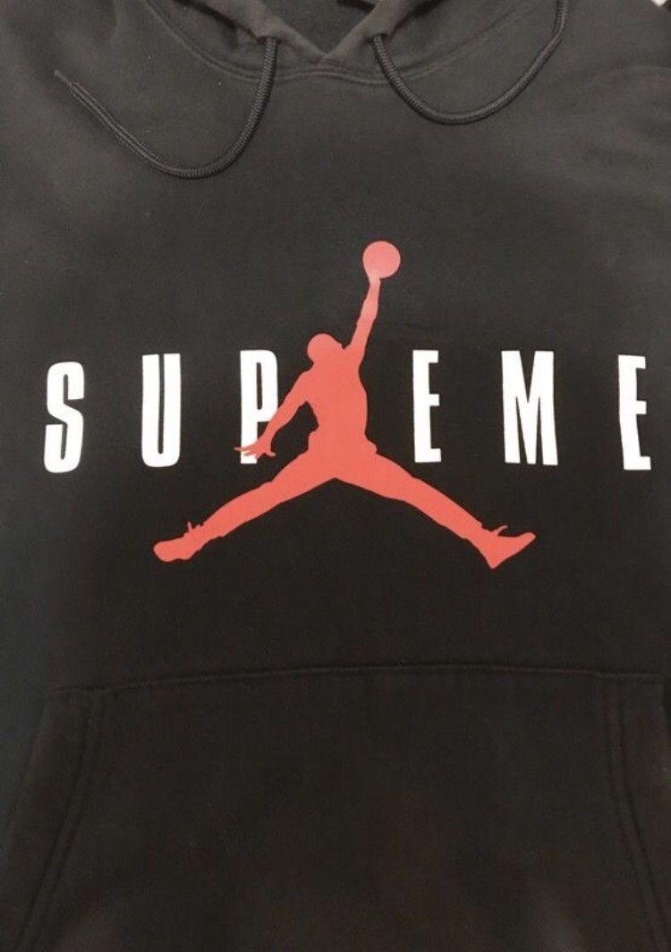 Supreme Supreme X Jordan Hoodie Size US M / EU 48-50 / 2 - 2 Preview