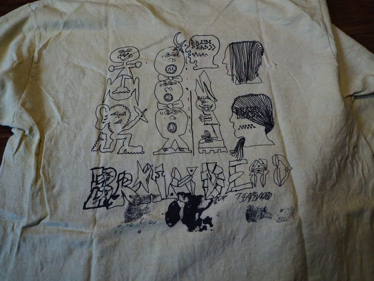 Brain Dead LEON'S GIRLS LONG SLEEVE - WASHED YELLOW Size US M / EU 48-50 / 2 - 2 Thumbnail