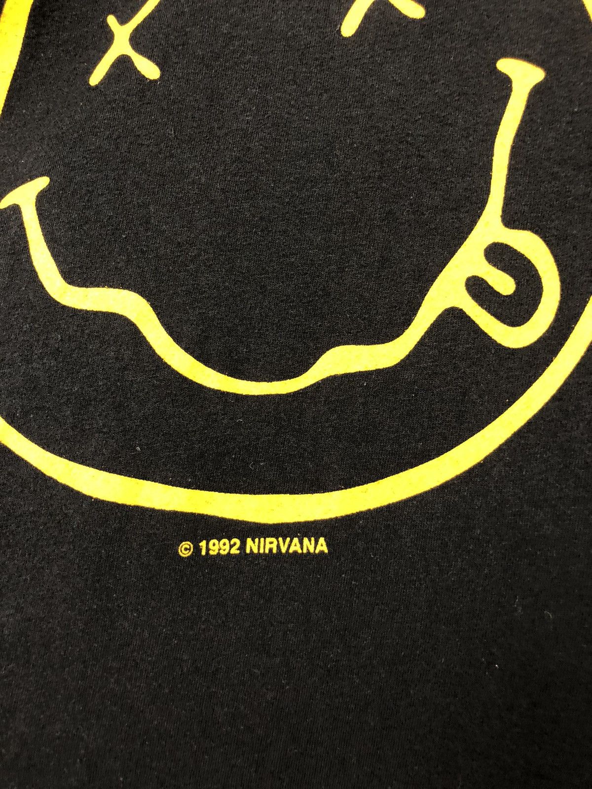 Band Tees × Nirvana Nirvana 1992 Reprint T-shirt Size US XL / EU 56 / 4 - 4 Thumbnail