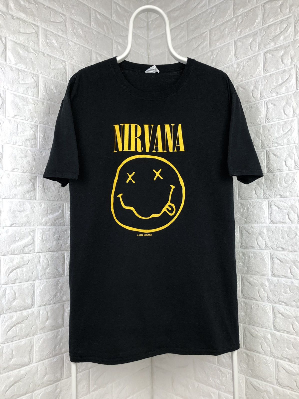 Band Tees × Nirvana Nirvana 1992 Reprint T-shirt Size US XL / EU 56 / 4 - 1 Thumbnail