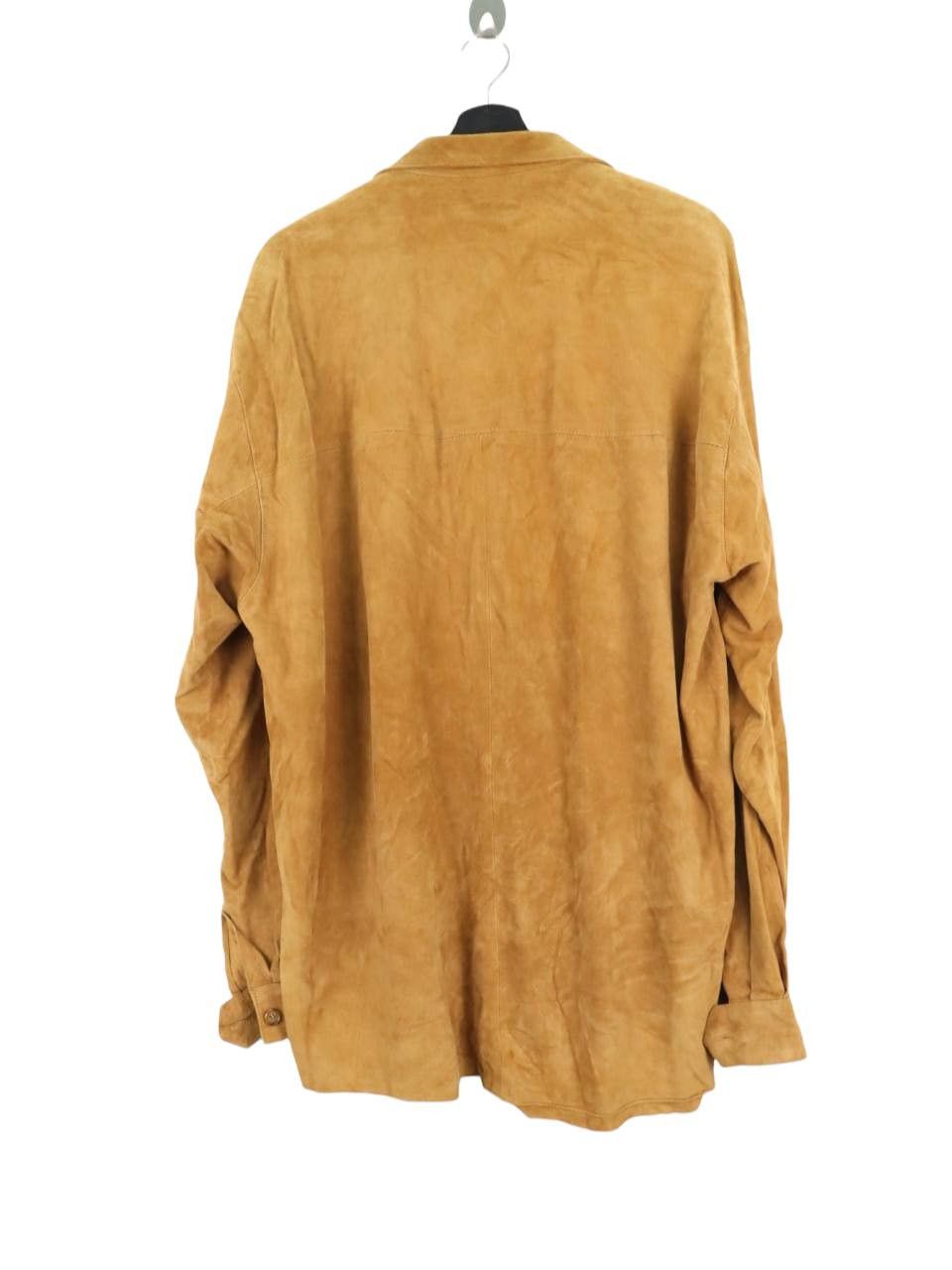 Vera Pelle Pell & Co Suede Leather Shirt Size US XL / EU 56 / 4 - 3 Thumbnail