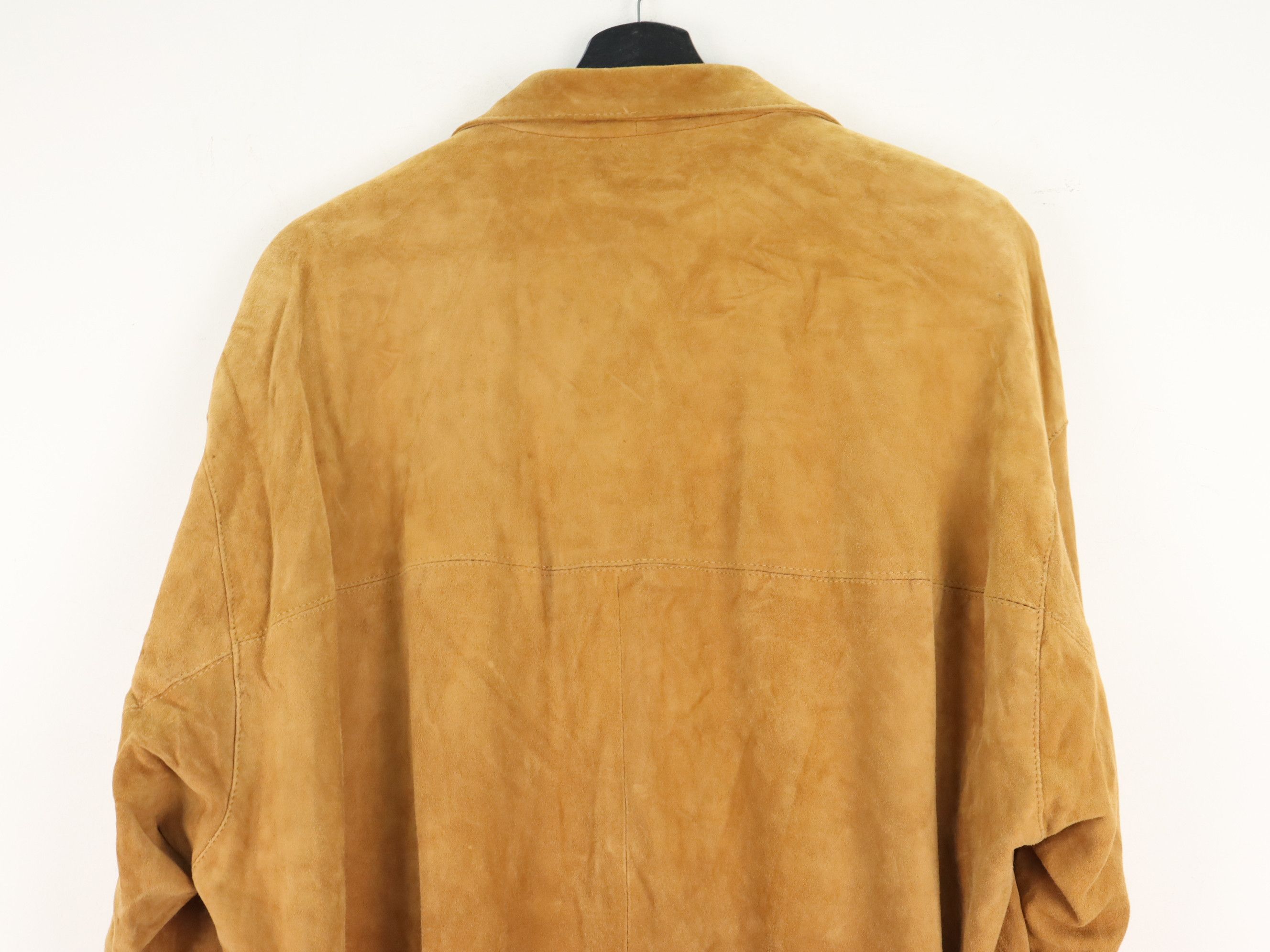 Vera Pelle Pell & Co Suede Leather Shirt Size US XL / EU 56 / 4 - 6 Thumbnail