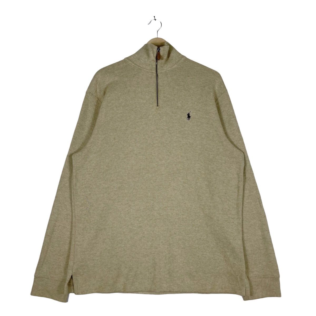 Vintage Polo Ralph Lauren Small Pony Half Zip Sweatshirt
