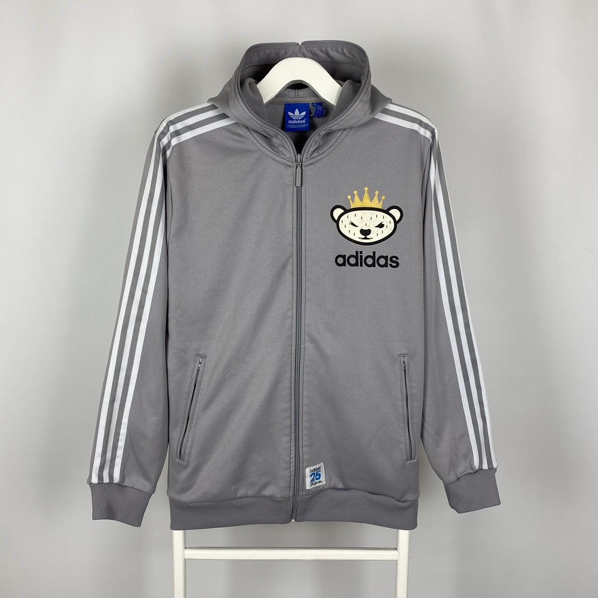 Adidas × Nigo Adidas Originals x Nigo Bear Full Zip Hoodie | Grailed