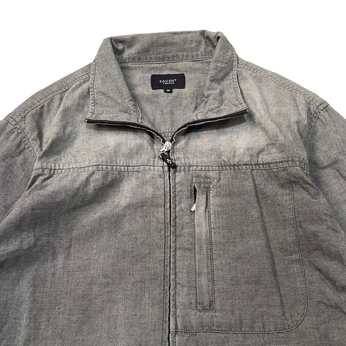 Vintage Sacsny by Yohji Yamamoto Dyed Cotton Jacket Size US M / EU 48-50 / 2 - 2 Thumbnail
