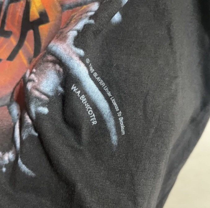 Vintage 90s Slayer Death Loves Final Embrace by Giant tee