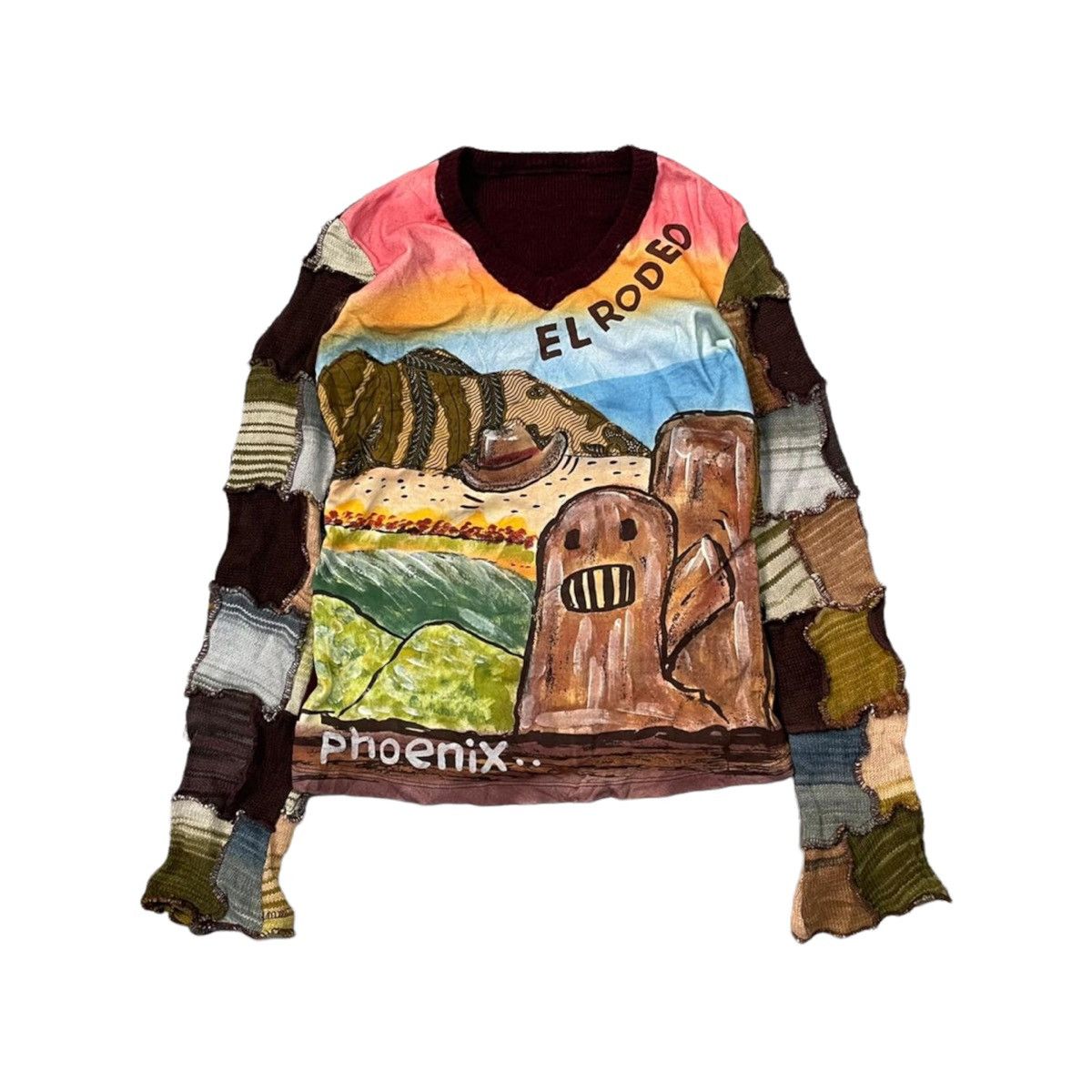 Arts & Science Vintage El Rodeo Patchwork Knitwear Size US S / EU 44-46 / 1 - 1 Thumbnail