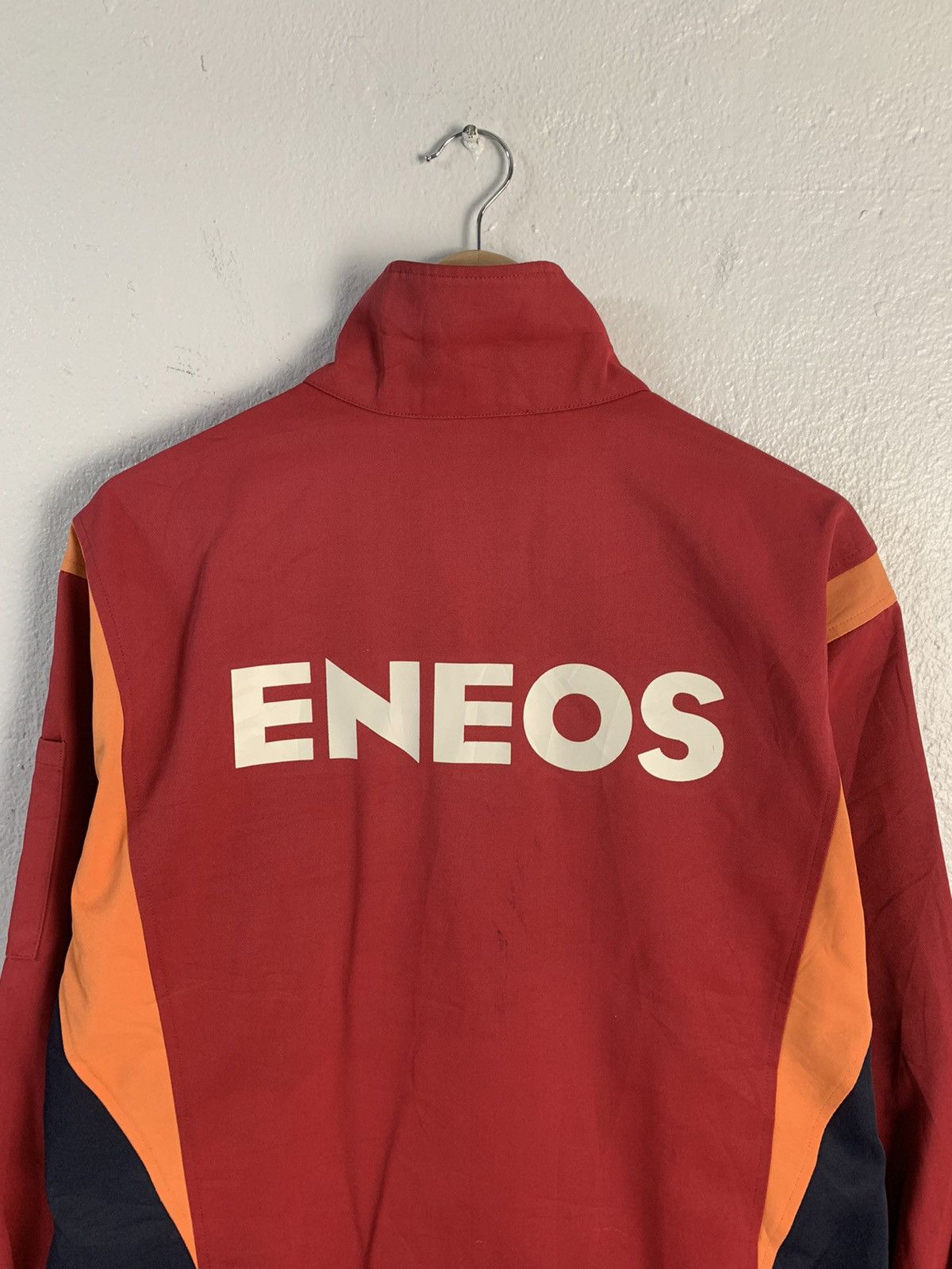 Japanese Brand Eneos Spellout Jacket Size US XL / EU 56 / 4 - 10 Thumbnail