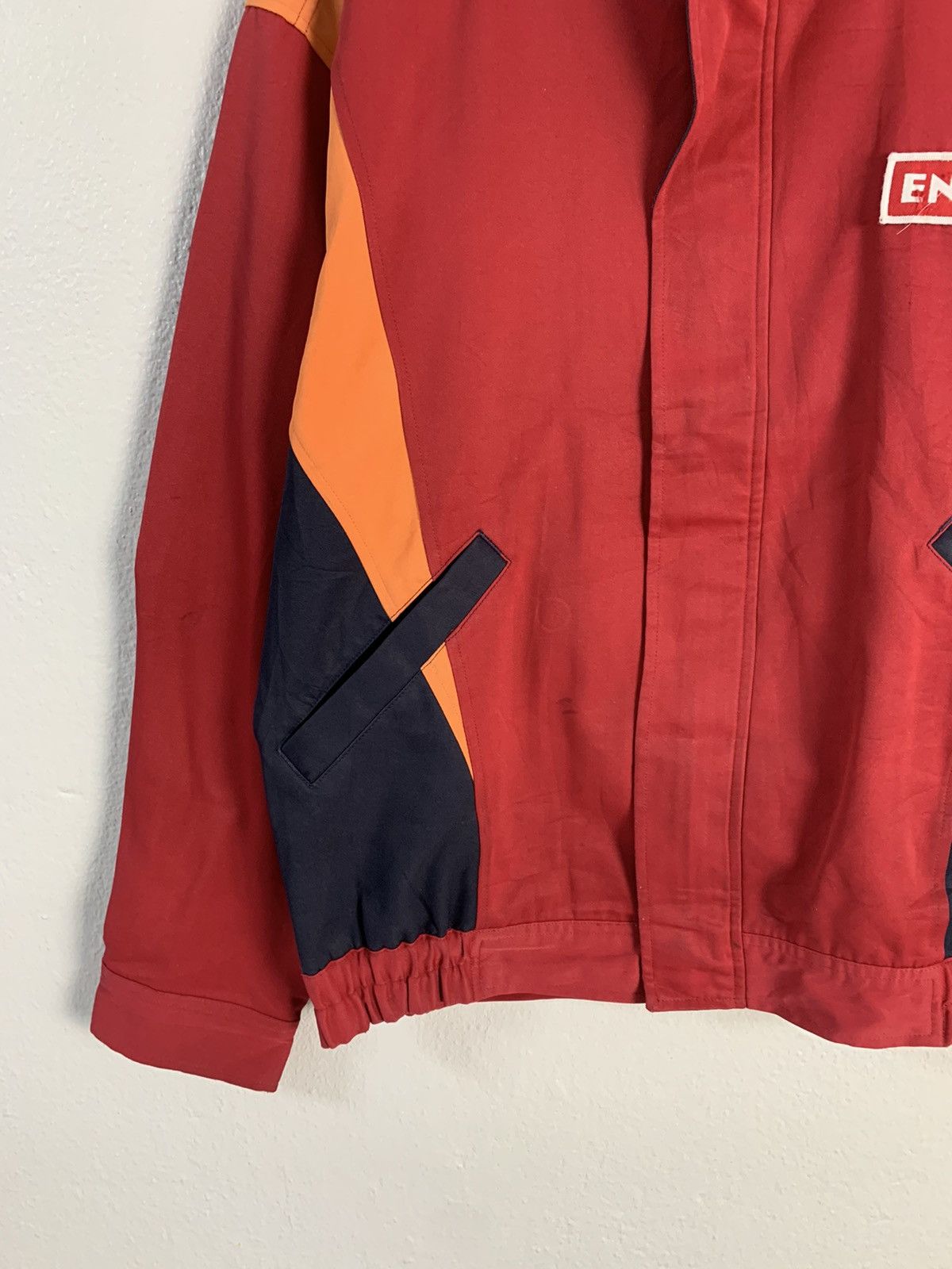 Japanese Brand Eneos Spellout Jacket Size US XL / EU 56 / 4 - 3 Thumbnail