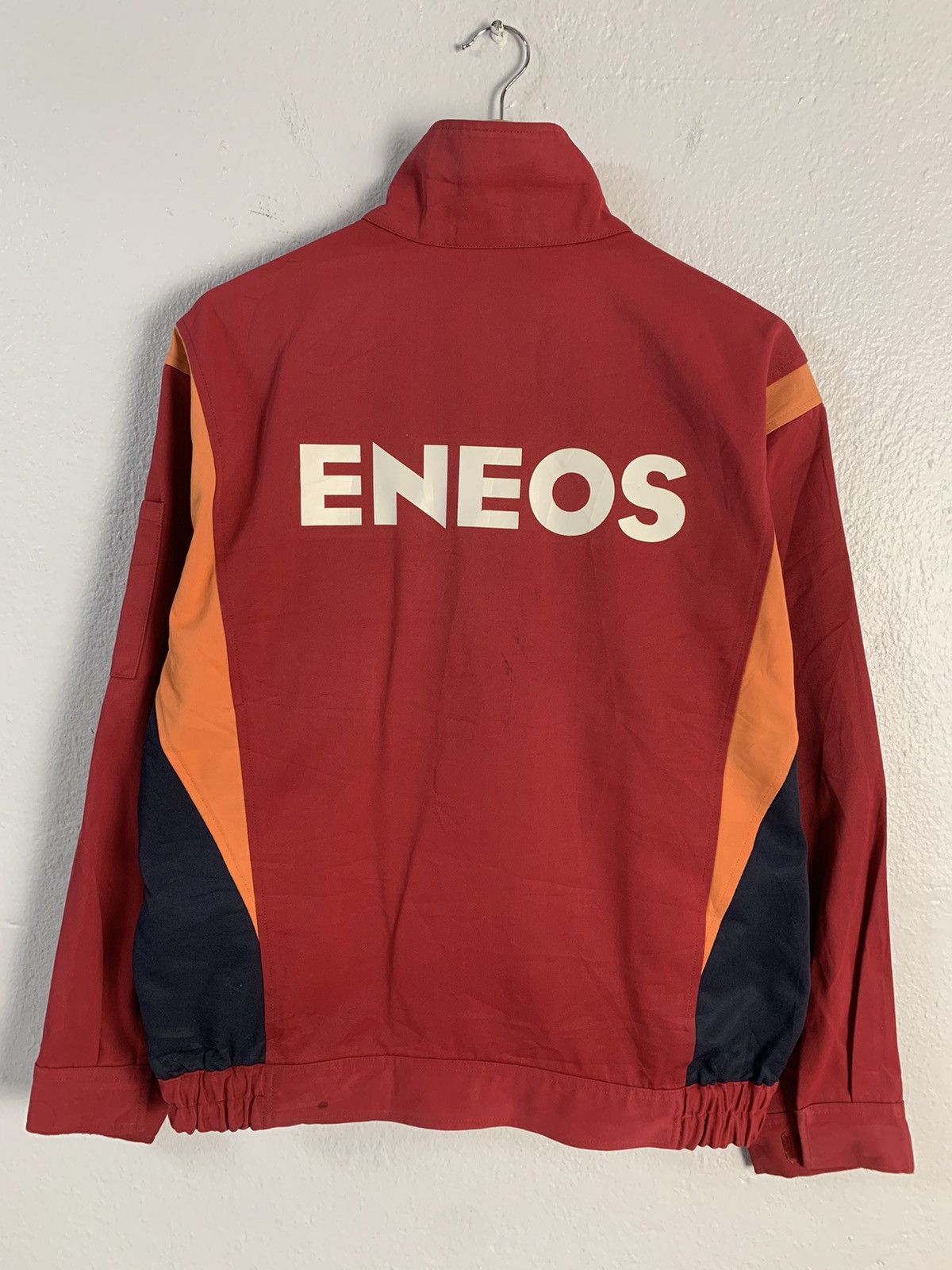 Japanese Brand Eneos Spellout Jacket Size US XL / EU 56 / 4 - 7 Thumbnail