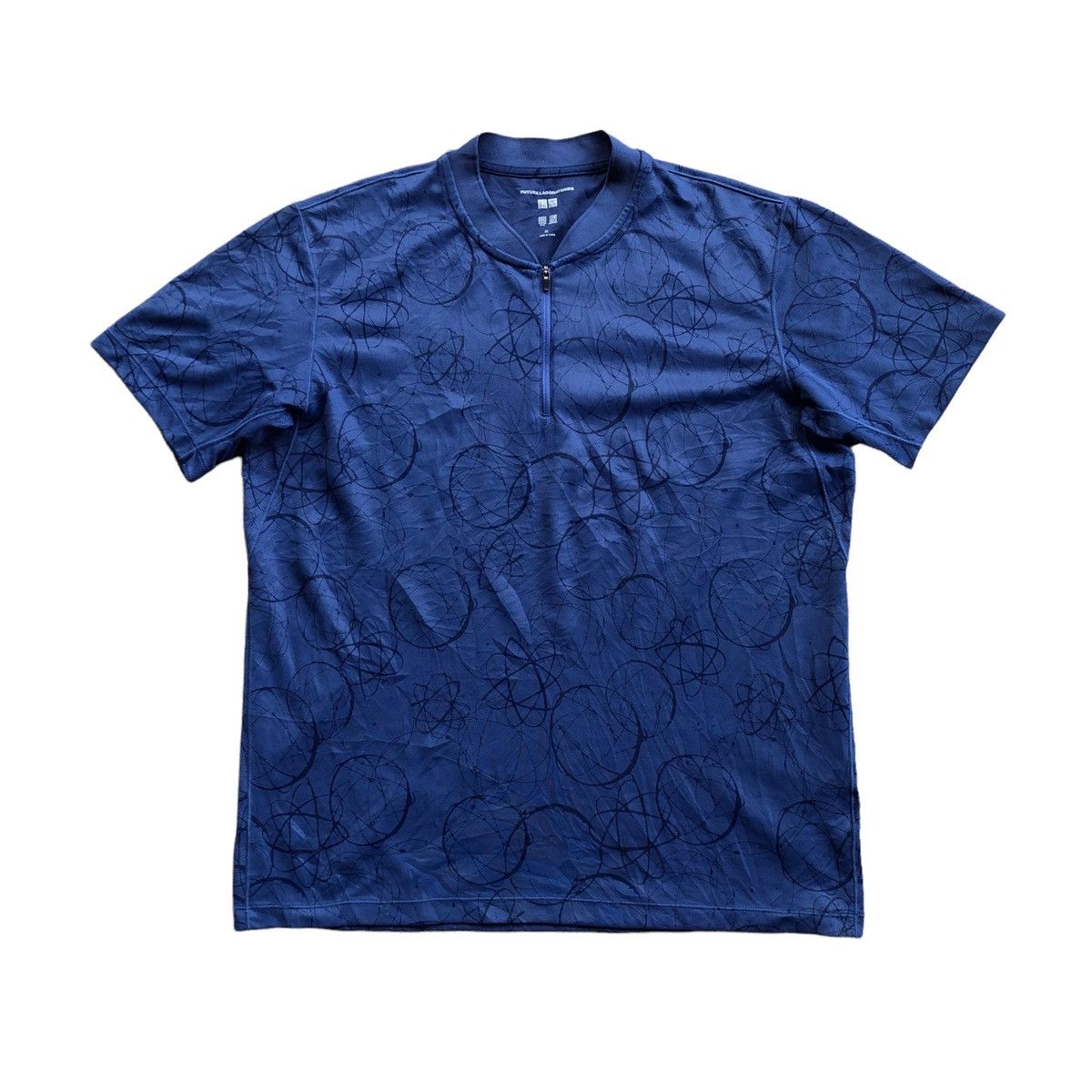 FUTURA LABORATORIES by Uniqlo Half Zip Shirt