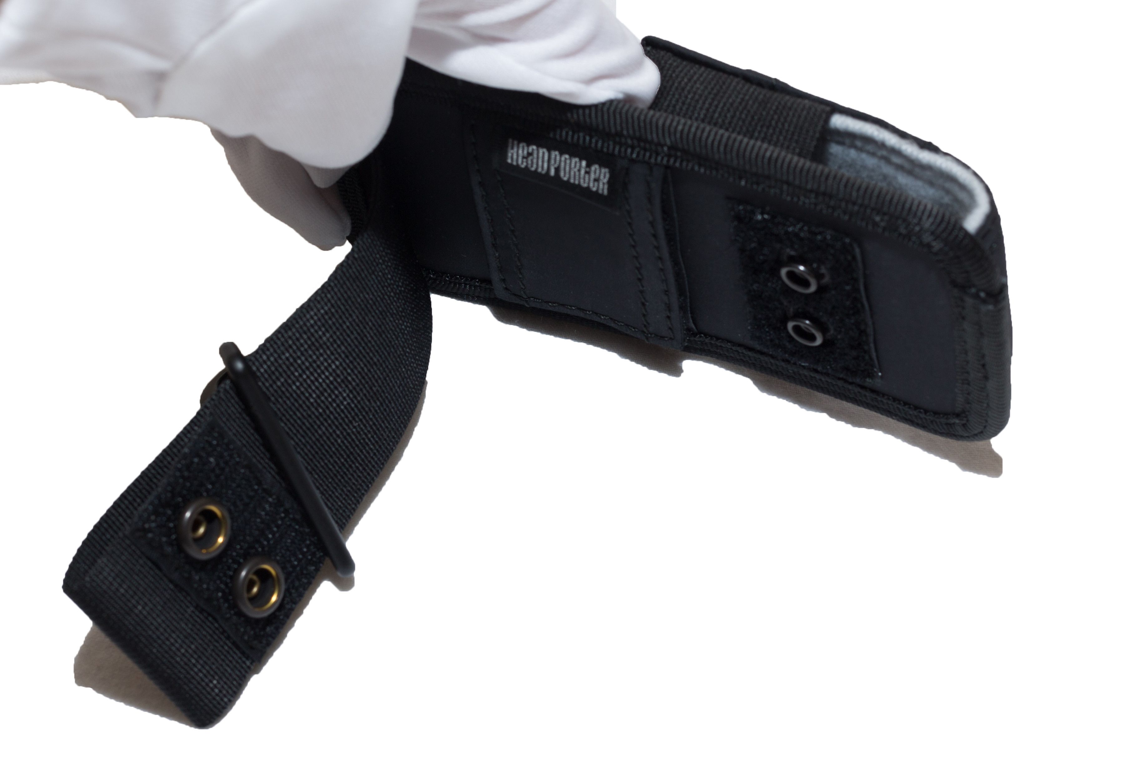 ATTACHMENT DEVICE HOLDER POUCH FOR BAG OR BELT