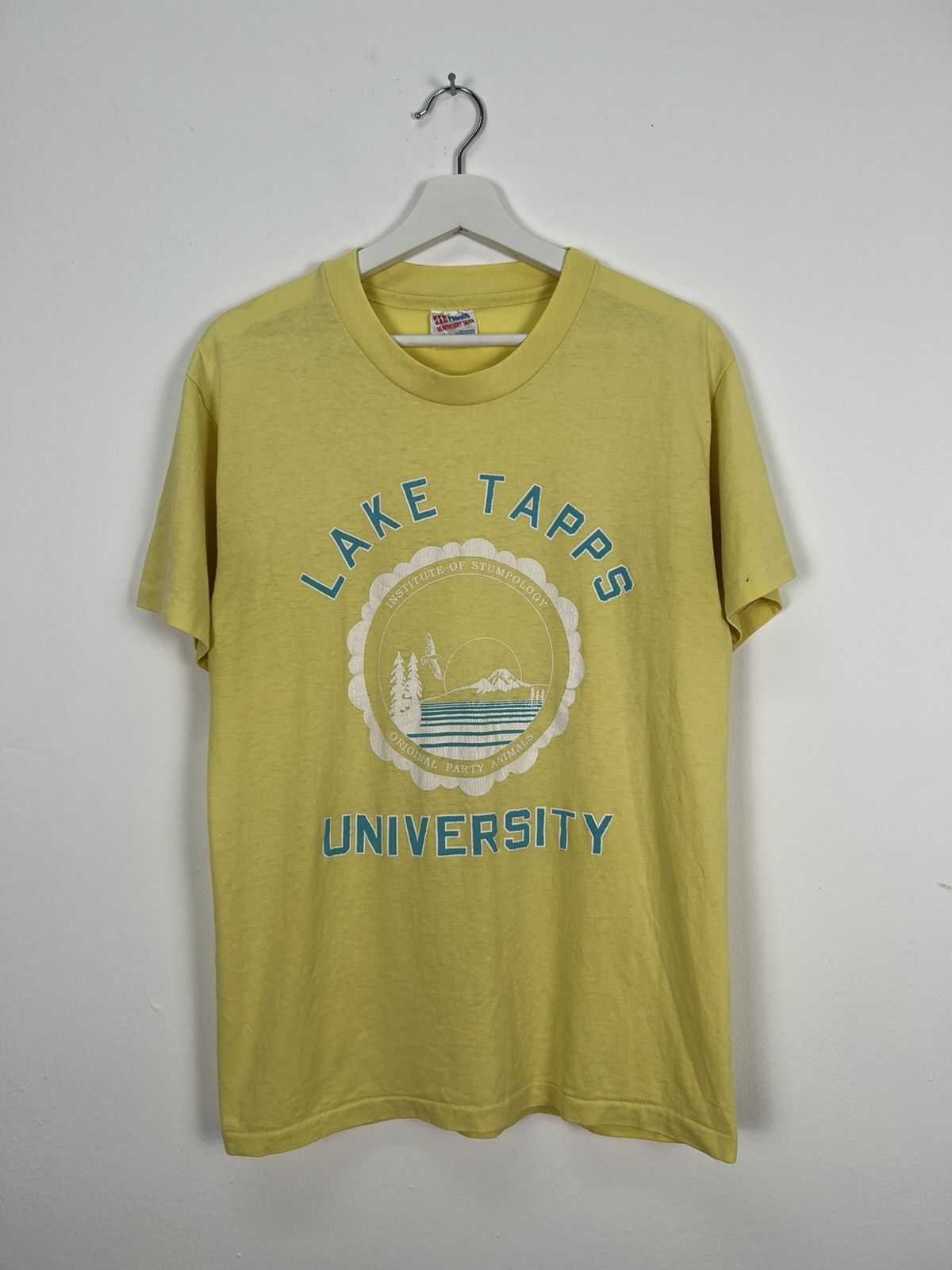 Hanes Vintage 90’s Lake Tapps University Tee Size US M / EU 48-50 / 2 - 1 Thumbnail