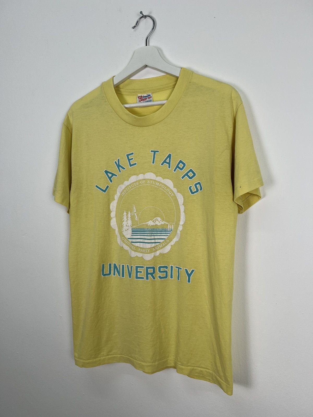 Hanes Vintage 90’s Lake Tapps University Tee Size US M / EU 48-50 / 2 - 2 Thumbnail