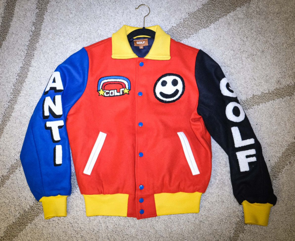 Golf Wang Golf Wang Primary Varsity Jacket | Grailed