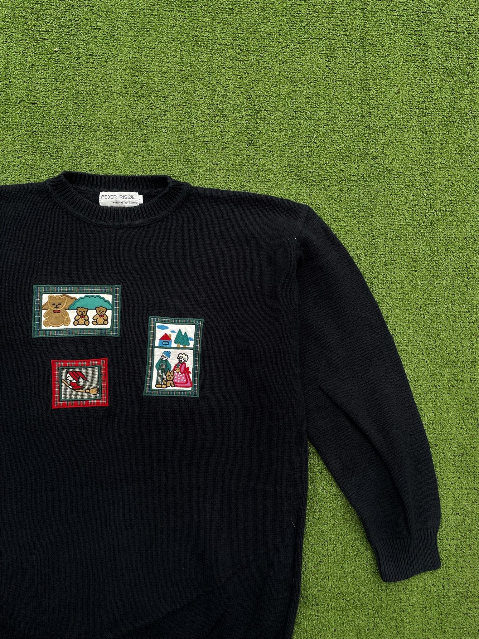 Vintage Vintage Sweater Peder Risoe Size US L / EU 52-54 / 3 - 2 Thumbnail