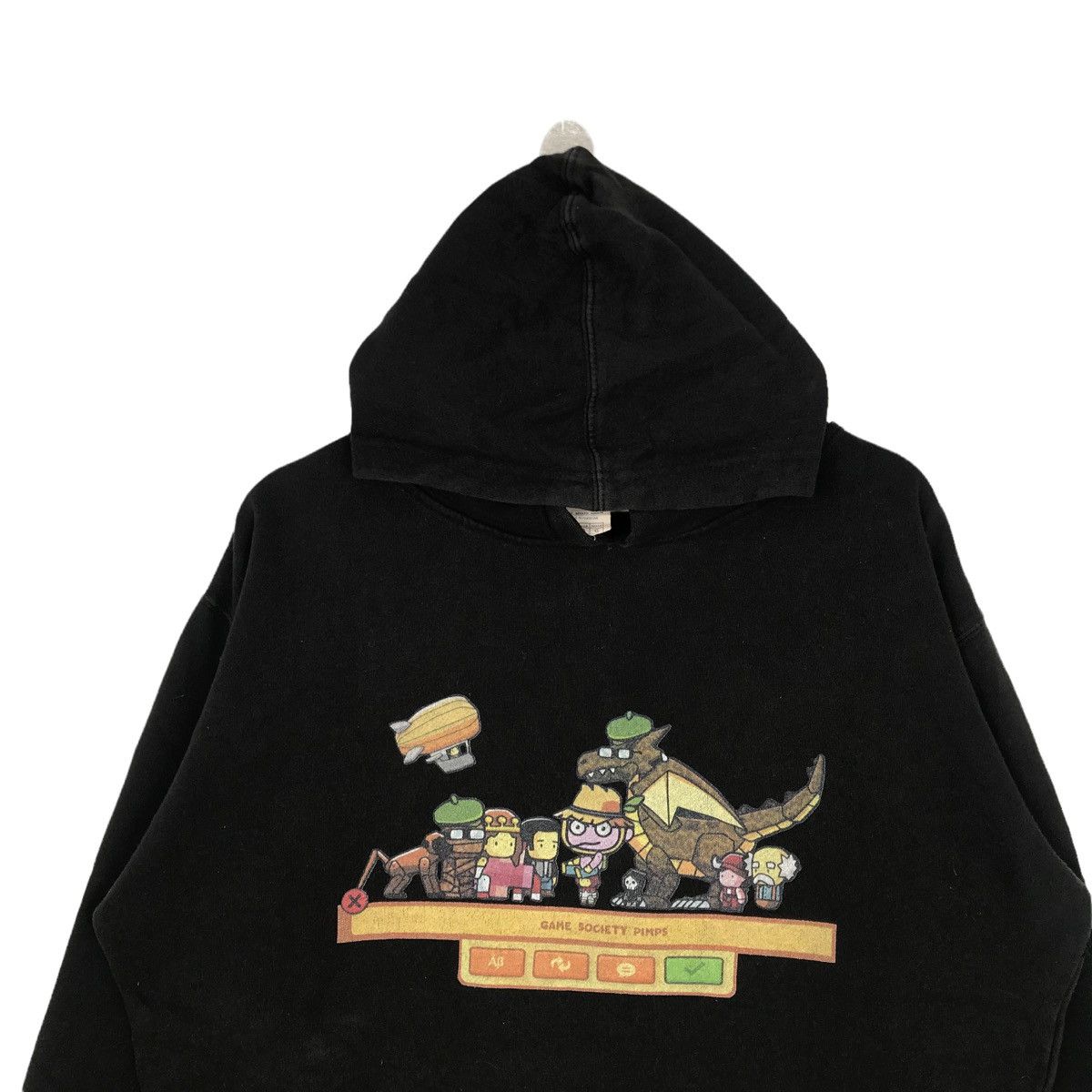 Anime × Vintage Vintage GAMES SOCIETY PIMPS Hoodies Big Logo Pullover Jumper Size US L / EU 52-54 / 3 - 2 Thumbnail