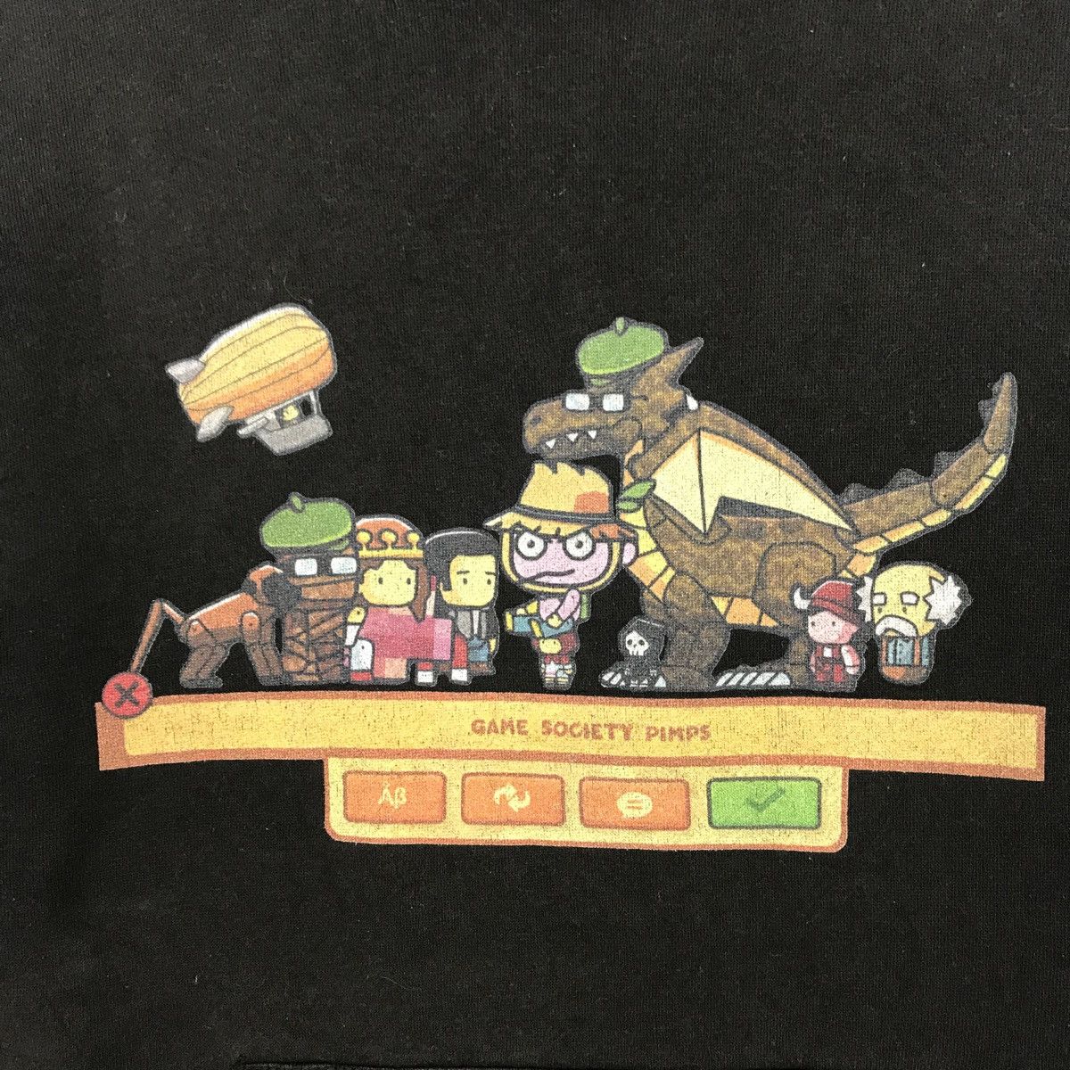 Anime × Vintage Vintage GAMES SOCIETY PIMPS Hoodies Big Logo Pullover Jumper Size US L / EU 52-54 / 3 - 3 Thumbnail