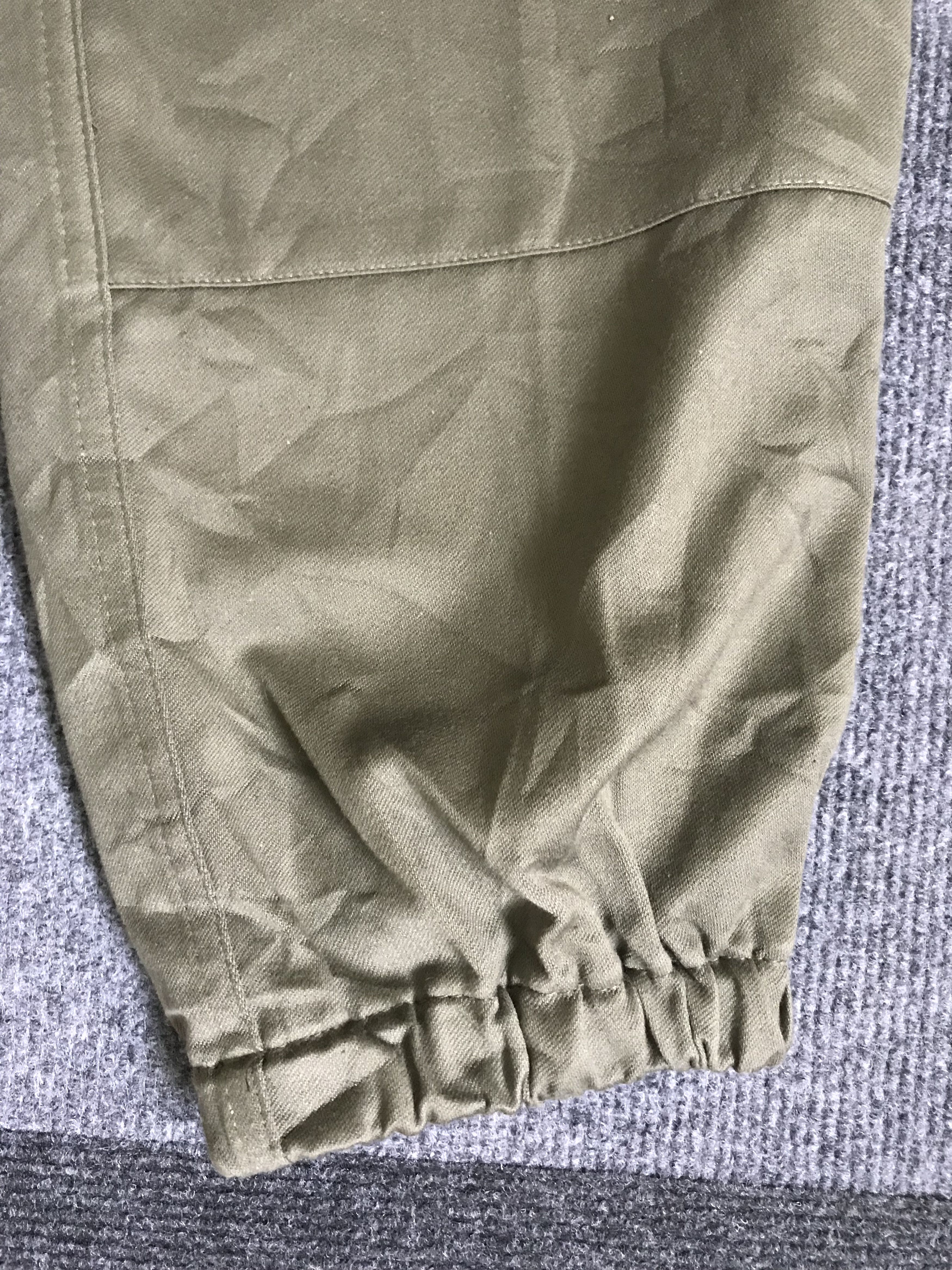 Vintage CP176 Vintage 80s French Military Pant Size US 26 / EU 42 - 4 Thumbnail