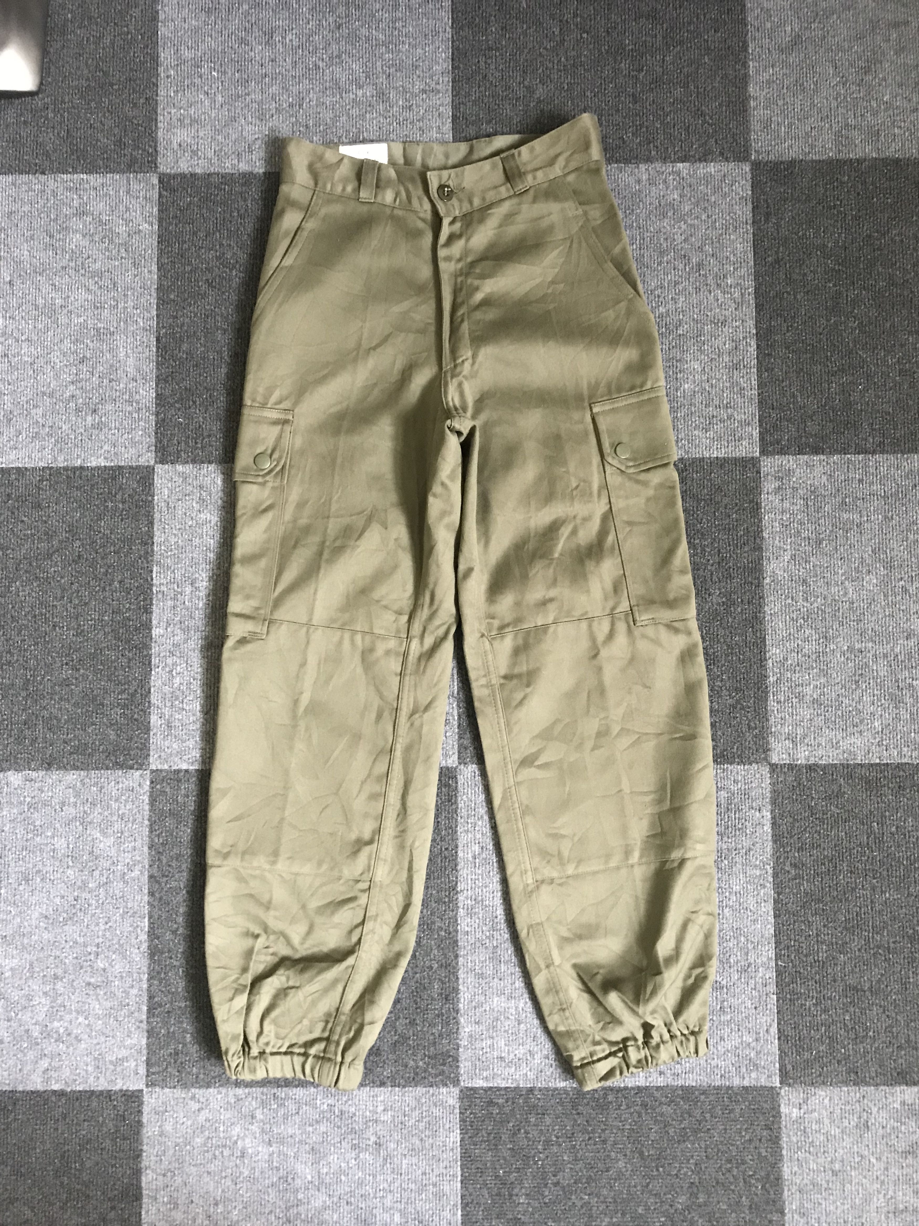 Vintage CP176 Vintage 80s French Military Pant Size US 26 / EU 42 - 1 Thumbnail
