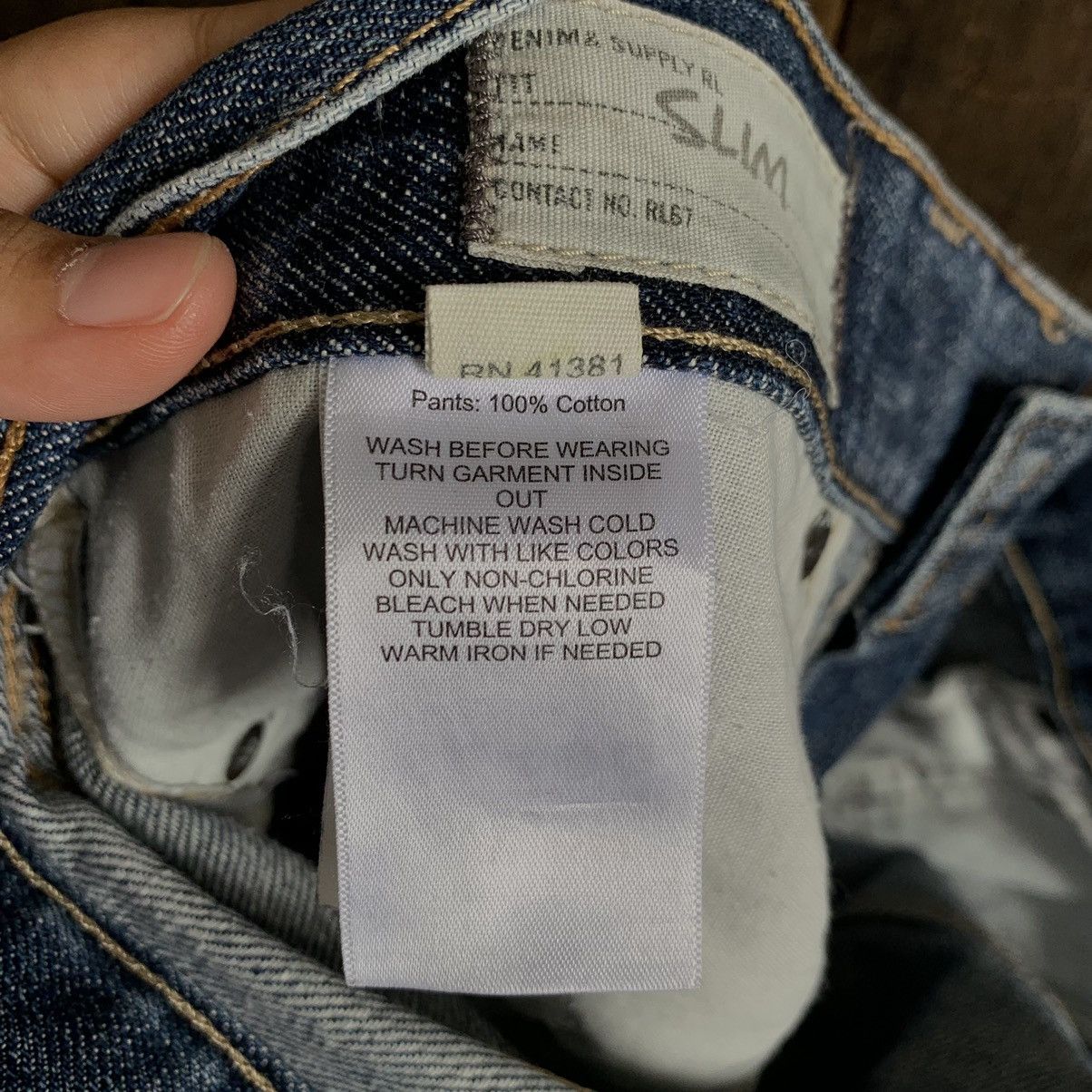 Denim & Supply Ralph Lauren Vintage Denim Supply Ralph Lauren Denim Jeans Size US 36 / EU 52 - 12 Thumbnail
