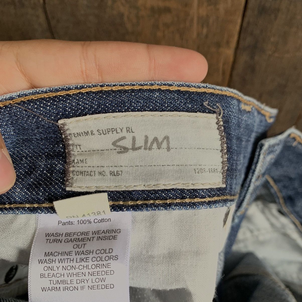 Denim & Supply Ralph Lauren Vintage Denim Supply Ralph Lauren Denim Jeans Size US 36 / EU 52 - 11 Thumbnail