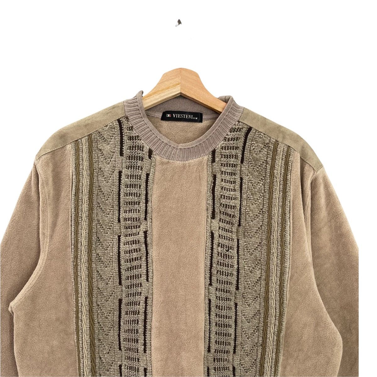 Aran Isles Knitwear Vintage Viesteni Coogi Stlye Crewneck Sweatshirt Size M Size US M / EU 48-50 / 2 - 5 Thumbnail