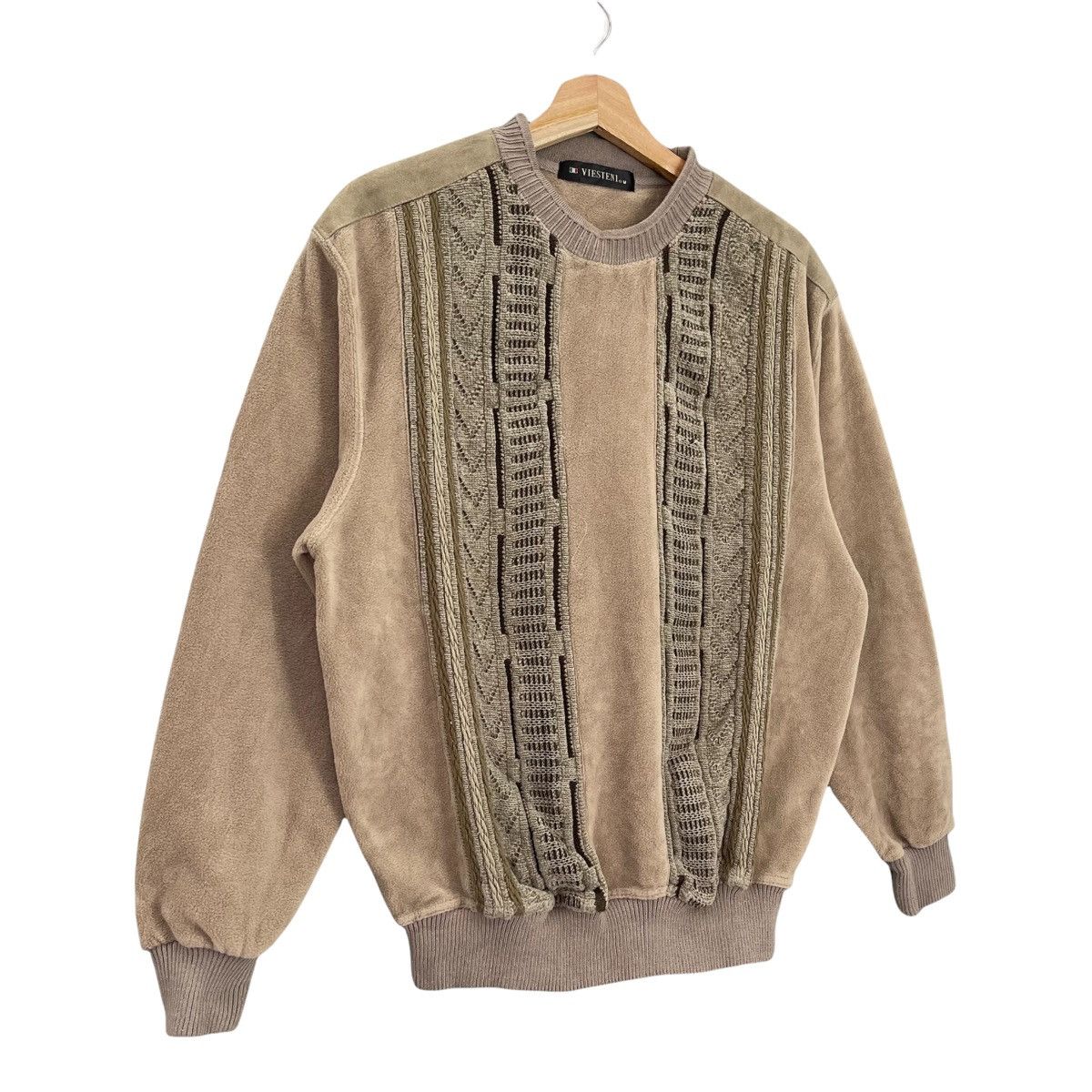 Aran Isles Knitwear Vintage Viesteni Coogi Stlye Crewneck Sweatshirt Size M Size US M / EU 48-50 / 2 - 2 Thumbnail