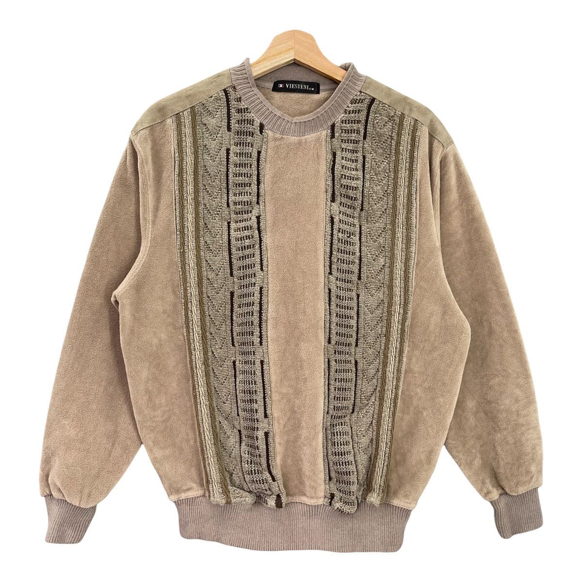 Aran Isles Knitwear Vintage Viesteni Coogi Stlye Crewneck Sweatshirt Size M Size US M / EU 48-50 / 2 - 1 Thumbnail