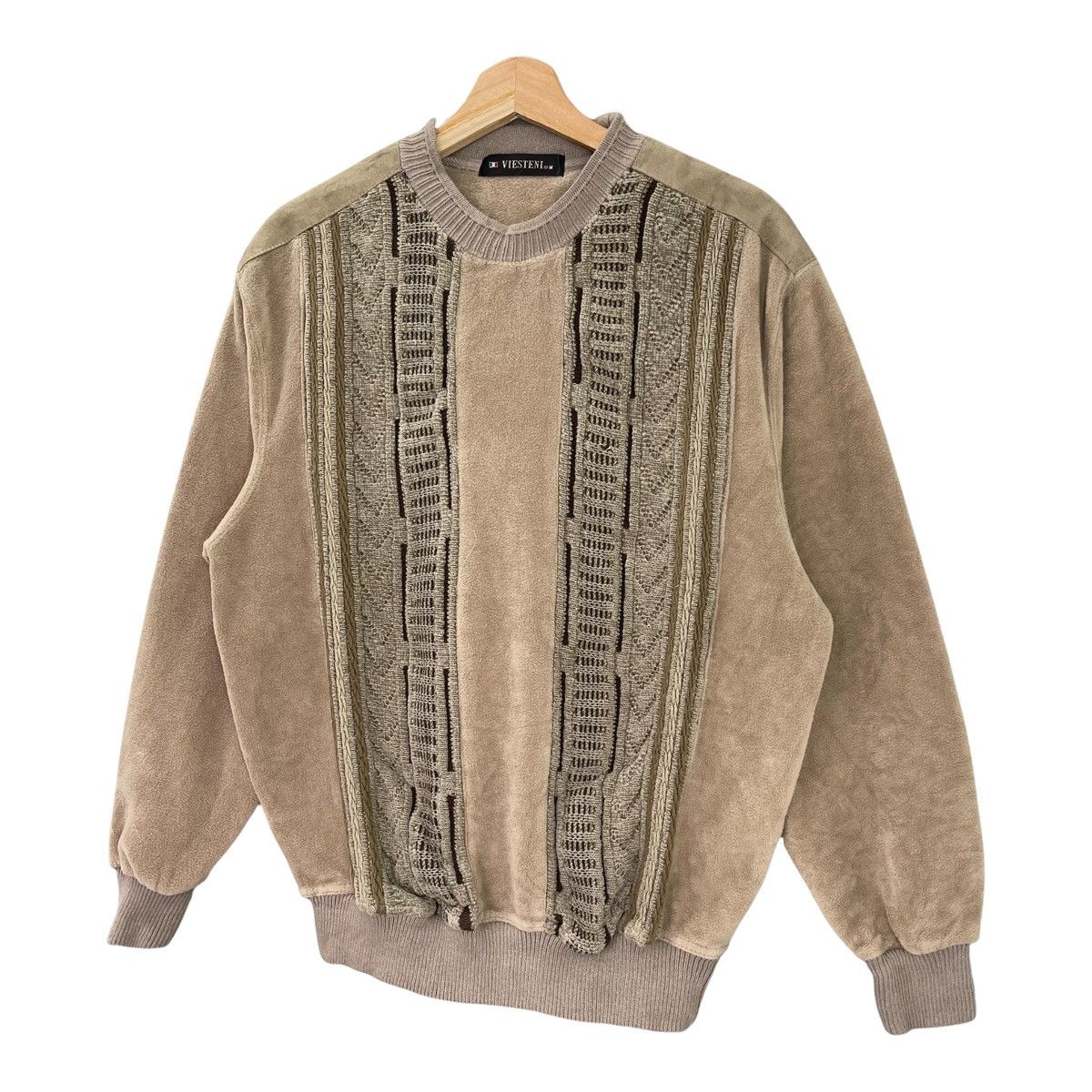 Aran Isles Knitwear Vintage Viesteni Coogi Stlye Crewneck Sweatshirt Size M Size US M / EU 48-50 / 2 - 3 Thumbnail
