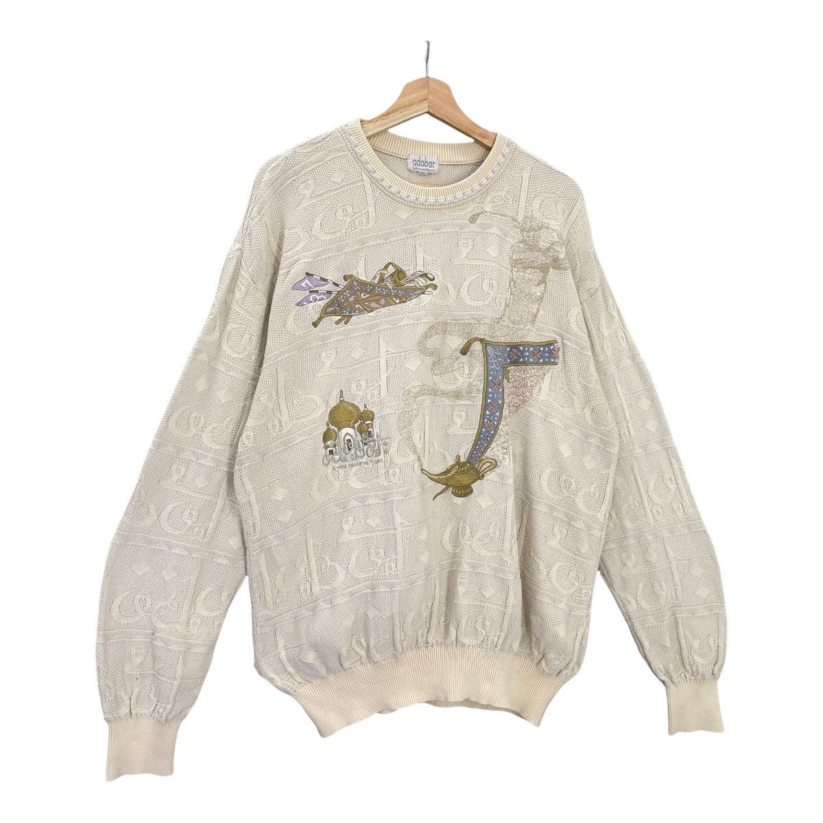 Aran Isles Knitwear Adabat Embroidered Logo Pullover Crewneck Sweatshirt Size L Size US L / EU 52-54 / 3 - 2 Thumbnail