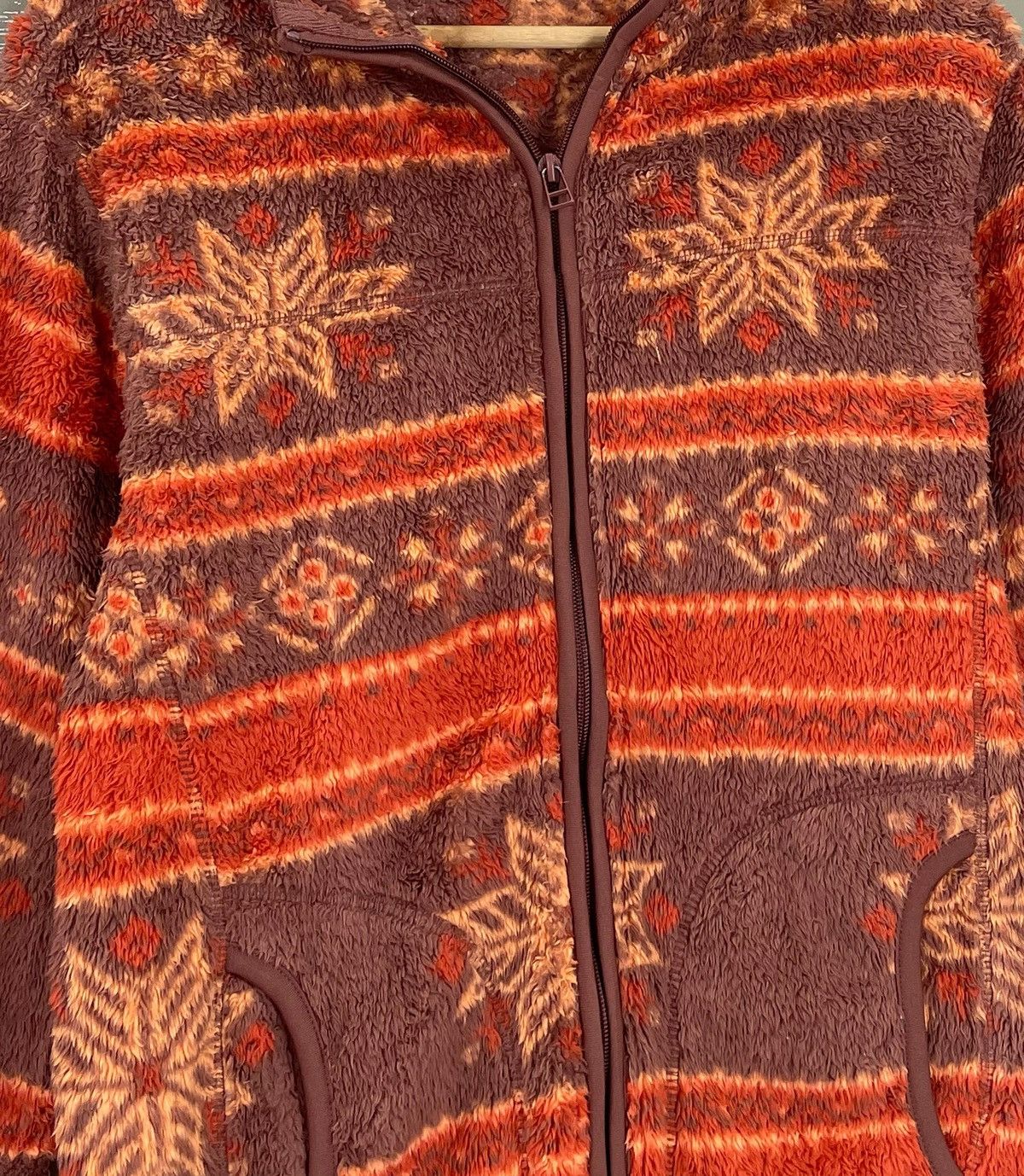 Aran Isles Knitwear GU Art Multicolour Zipper Fleece Size M Size US M / EU 48-50 / 2 - 6 Thumbnail