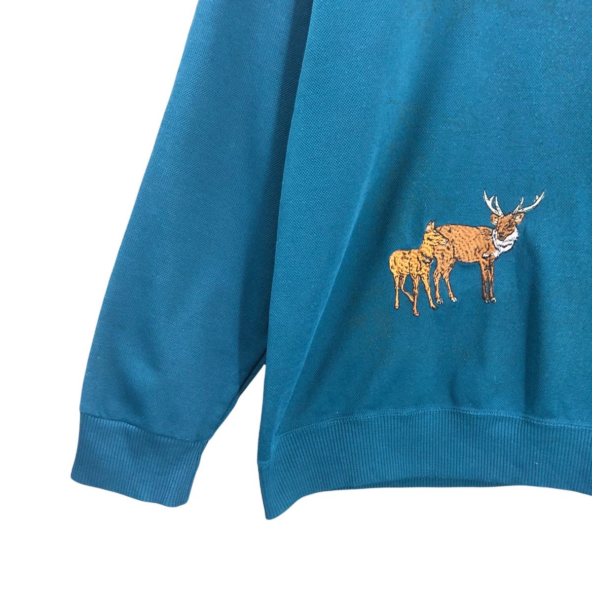 Aran Isles Knitwear Deer Sweatshirt Size M Size US M / EU 48-50 / 2 - 4 Thumbnail