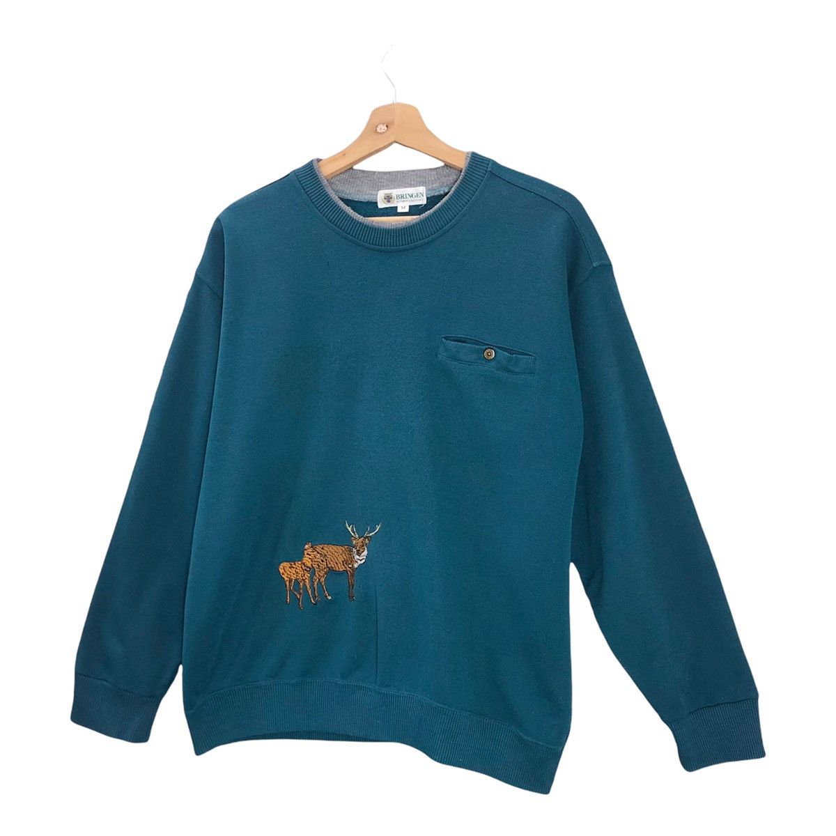 Aran Isles Knitwear Deer Sweatshirt Size M Size US M / EU 48-50 / 2 - 3 Thumbnail