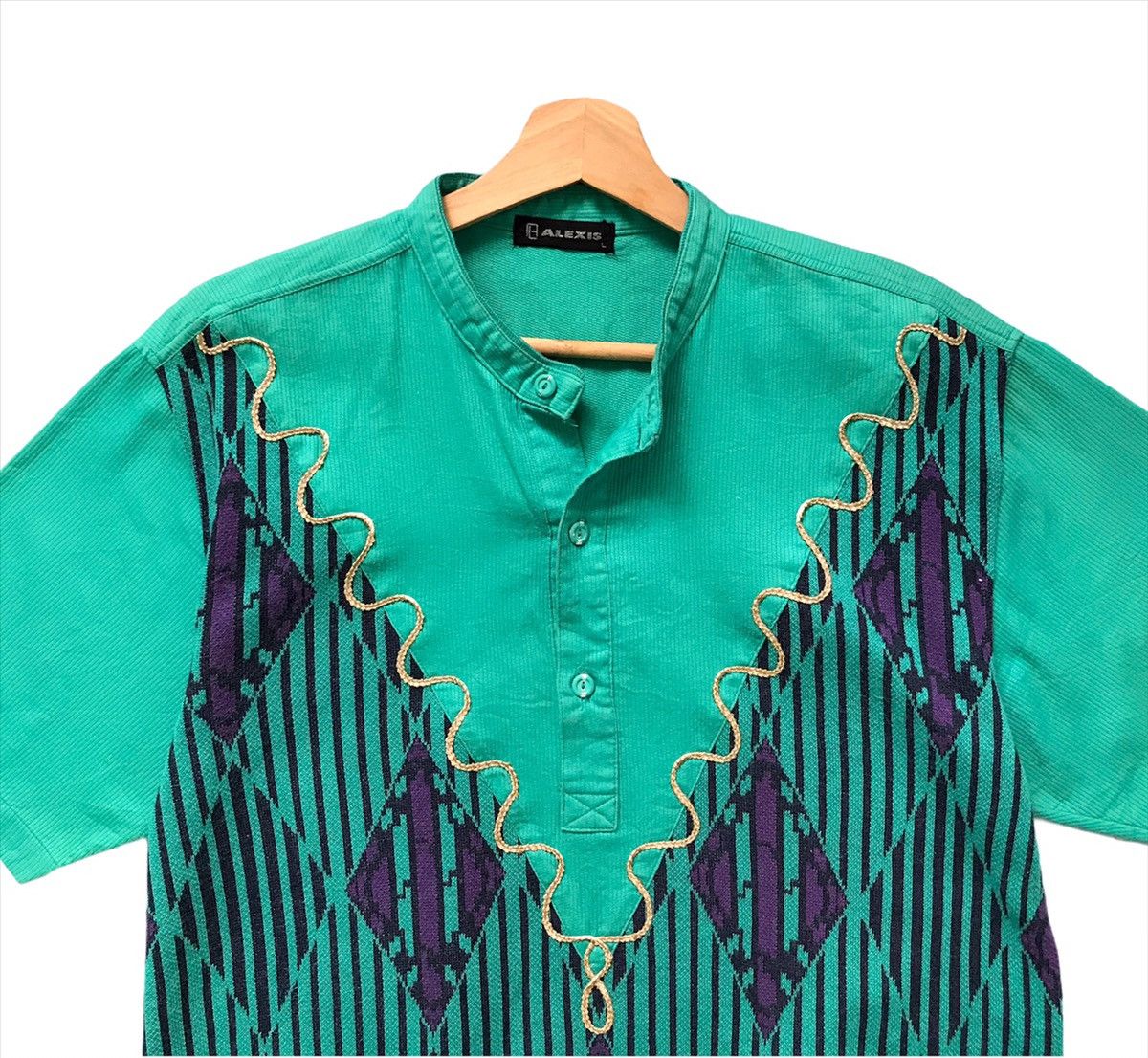 Alexis Mabille Alexis Button Up Crewneck Jumper Short sleeve Shirt Size M Size US M / EU 48-50 / 2 - 4 Thumbnail