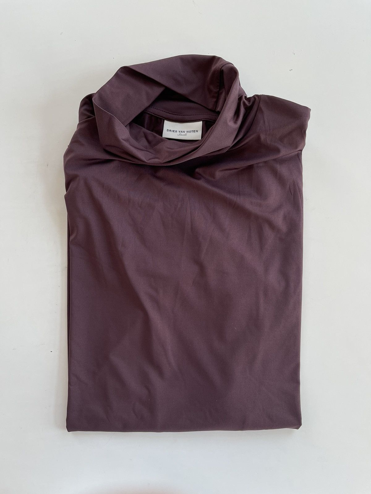 Dries Van Noten Dries Van Noten Stretch Turtleneck T-Shirt Size US S / EU 44-46 / 1 - 4 Thumbnail