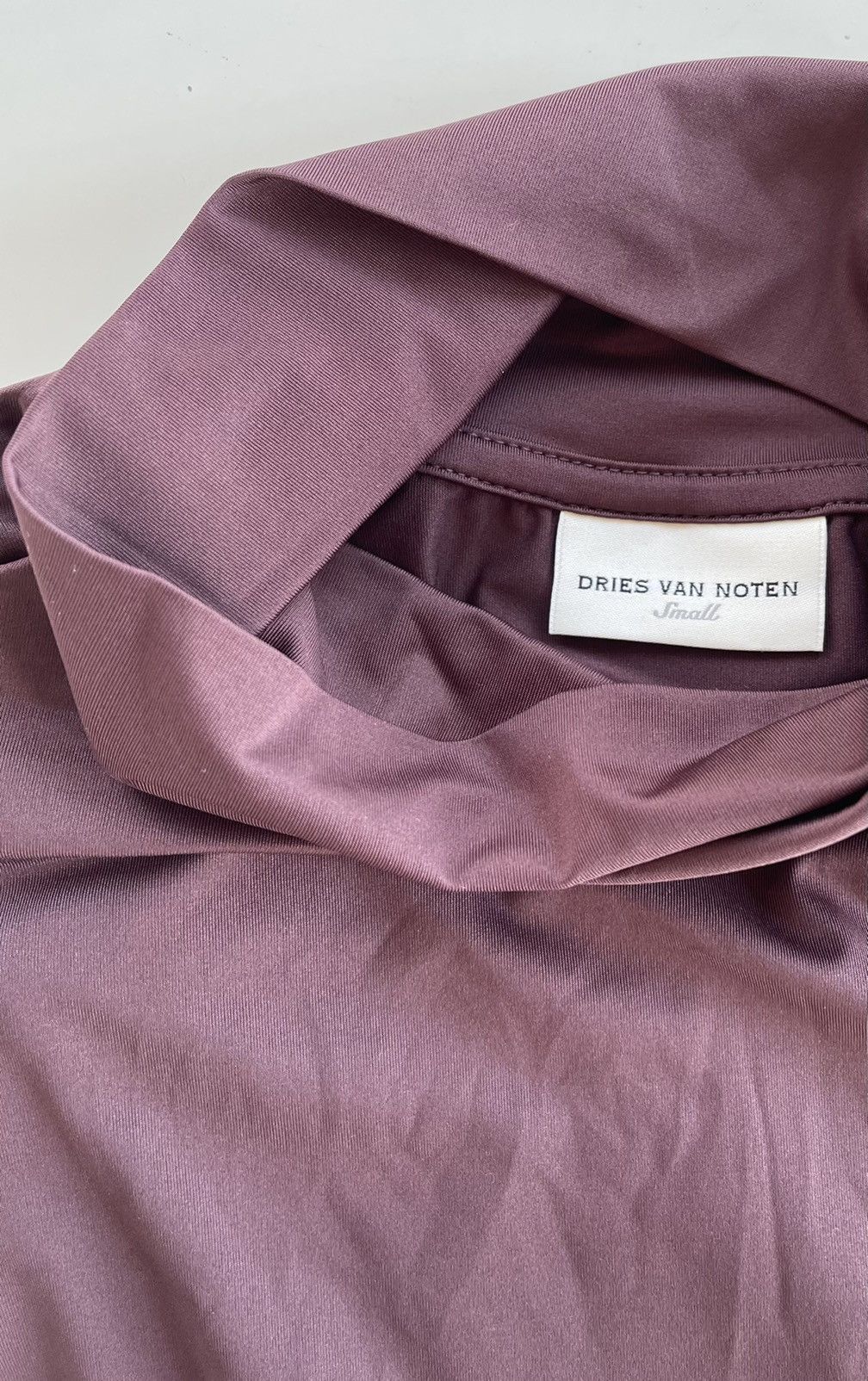 Dries Van Noten Dries Van Noten Stretch Turtleneck T-Shirt Size US S / EU 44-46 / 1 - 5 Thumbnail