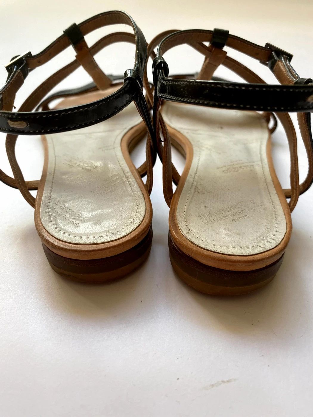 Maison Margiela ⚡️QUICK SALE⚡️ Maison Martin Margiela Black/Tan Sandals Size US 6 / IT 36 - 4 Thumbnail