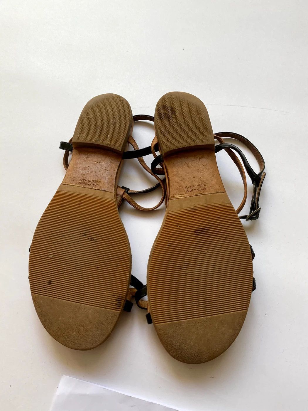 Maison Margiela ⚡️QUICK SALE⚡️ Maison Martin Margiela Black/Tan Sandals Size US 6 / IT 36 - 5 Thumbnail