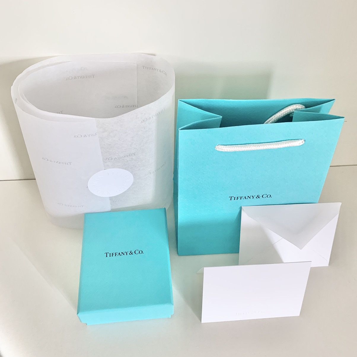 Tiffany & Co. Gift giving set box bag card empty Size ONE SIZE - 2 Thumbnail