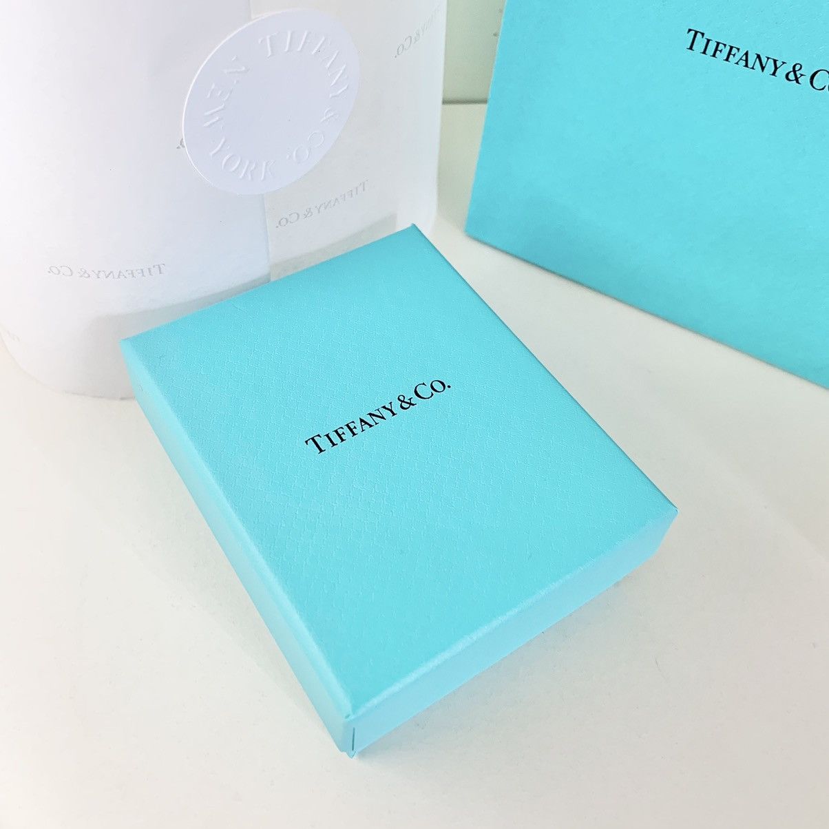 Tiffany & Co. Gift giving set box bag card empty Size ONE SIZE - 8 Thumbnail