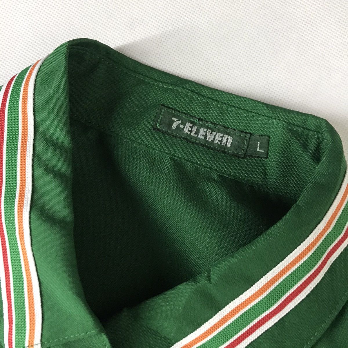 Japanese Brand × Vintage 🇯🇵 Vintage 7 Eleven Japan Uniform Workwear Jacket Size US L / EU 52-54 / 3 - 7 Thumbnail