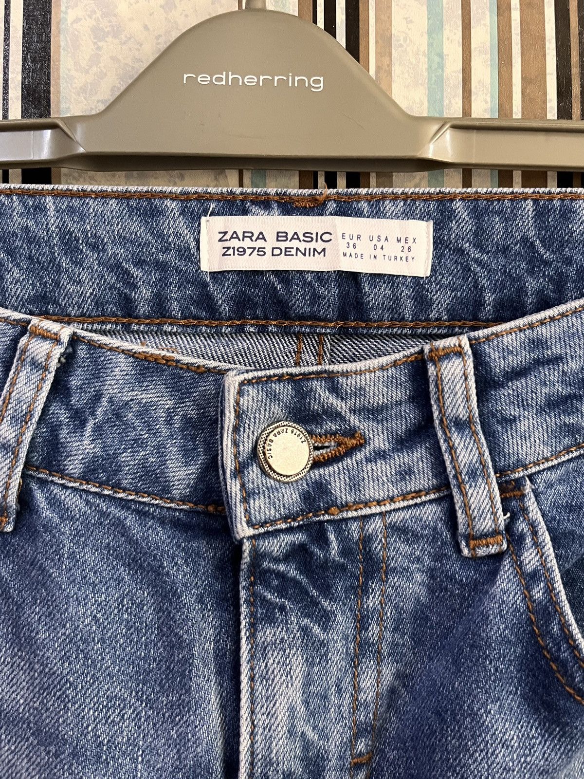 Zara cowboy hype style #C2 Size US 29 - 3 Thumbnail