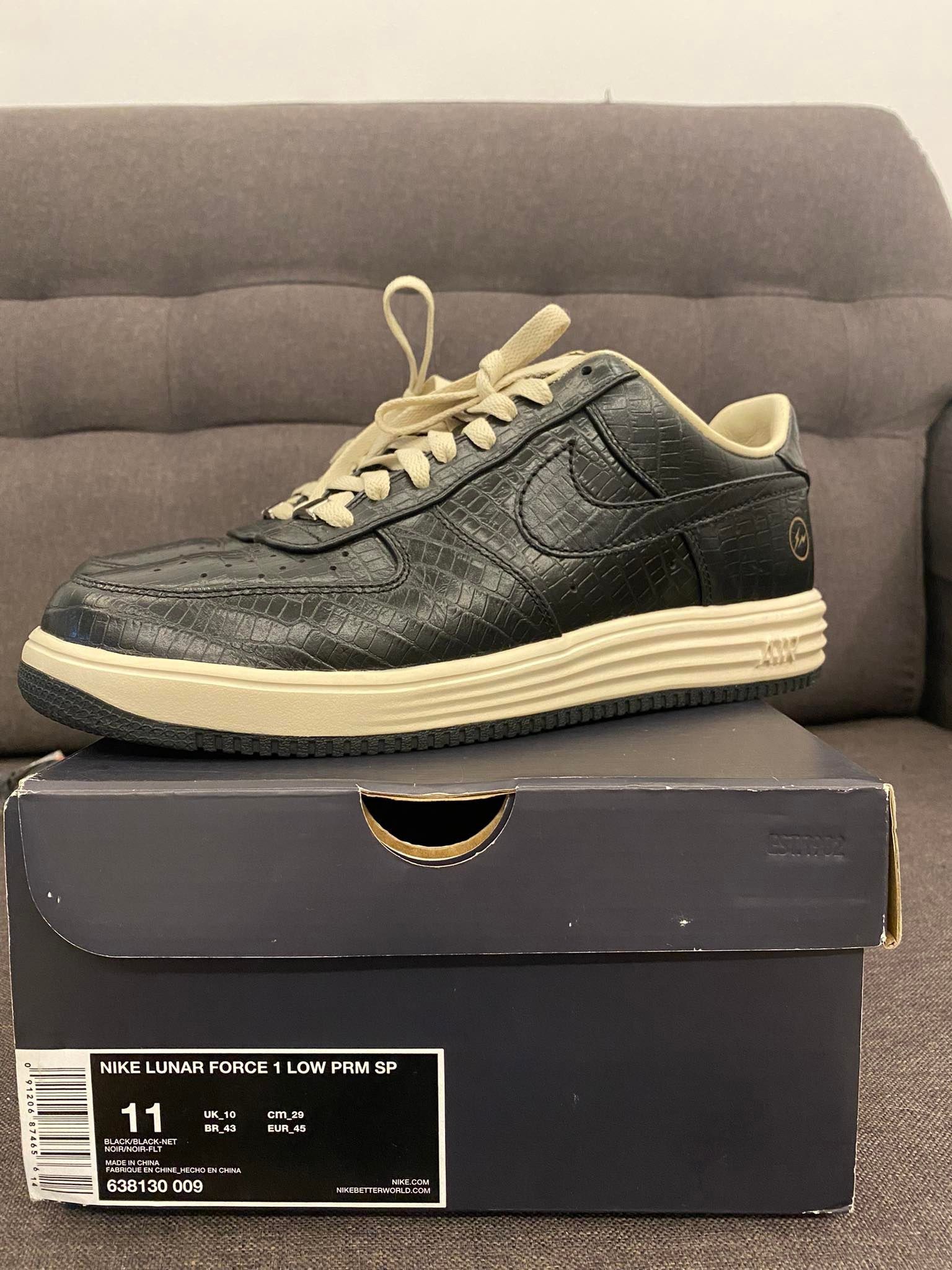 Hiroshi Fujiwara Nike Fragments Lunar Force 1 Size US 11.5 / EU 44-45 - 1 Thumbnail